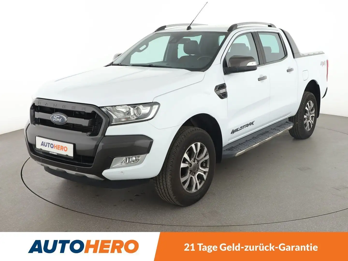 Ford Ranger 2.2 TDCi Doppelkabine 4x4 Wildtrak Aut.*NAVI*ACC* Weiß - 1