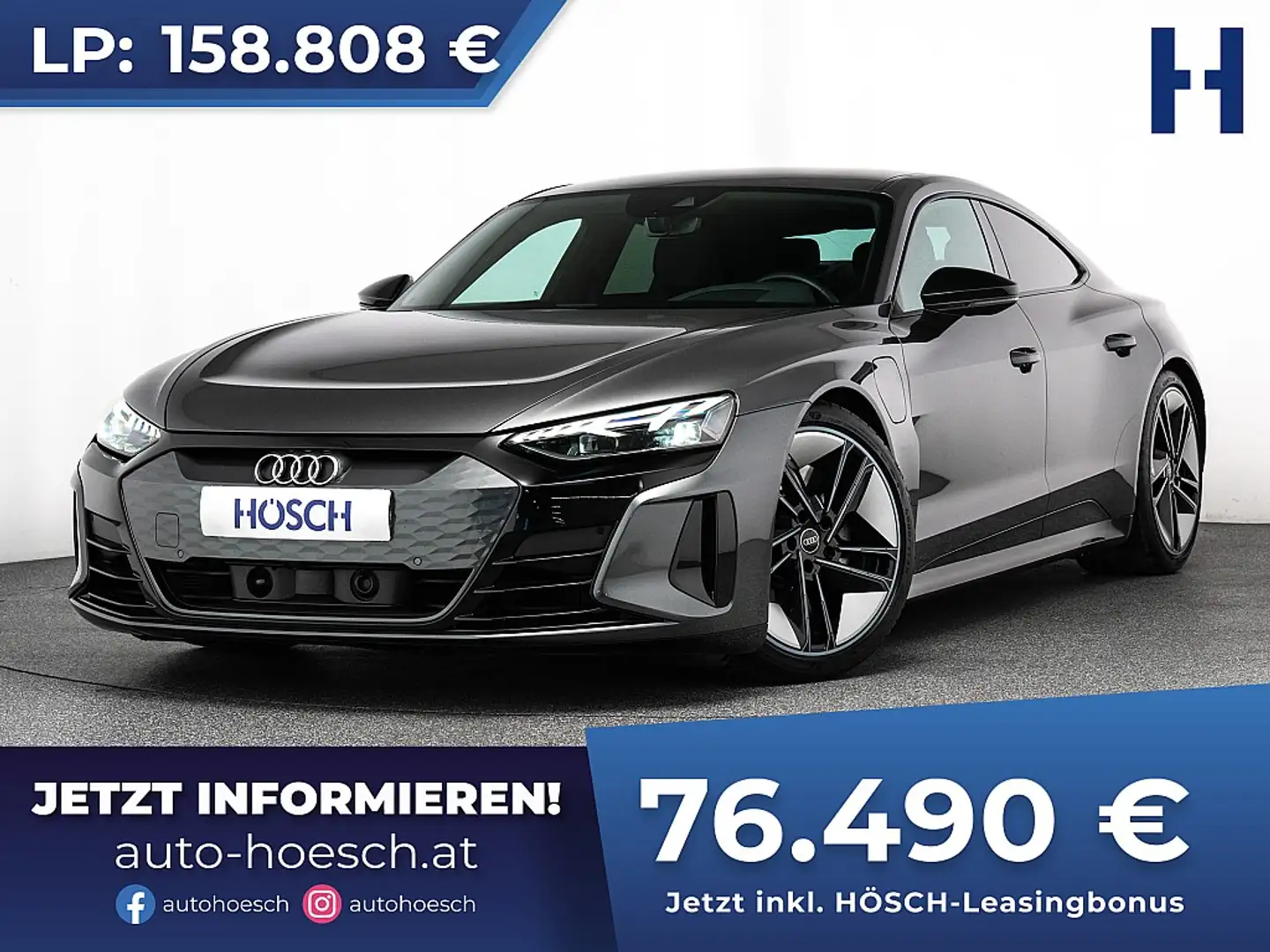 Audi e-tron GT RS quattro MATRIX LUFT PANO B&O -52% Grau - 1