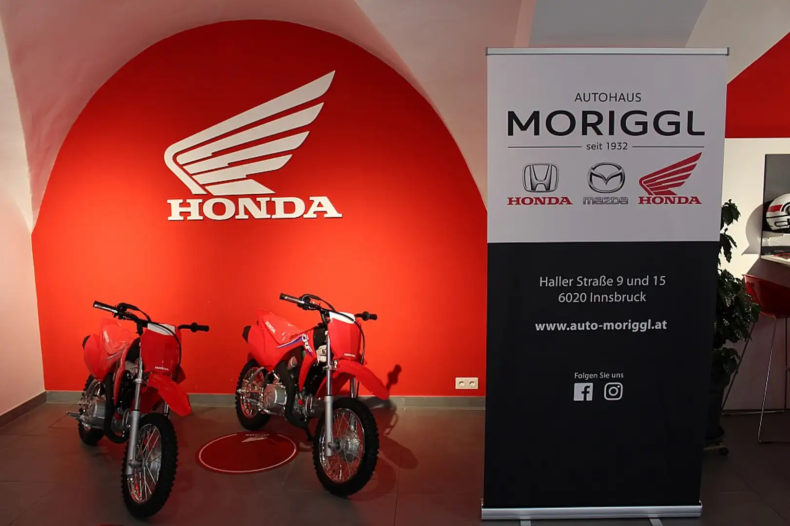 Honda CRF110F Aktion Rosso - 1