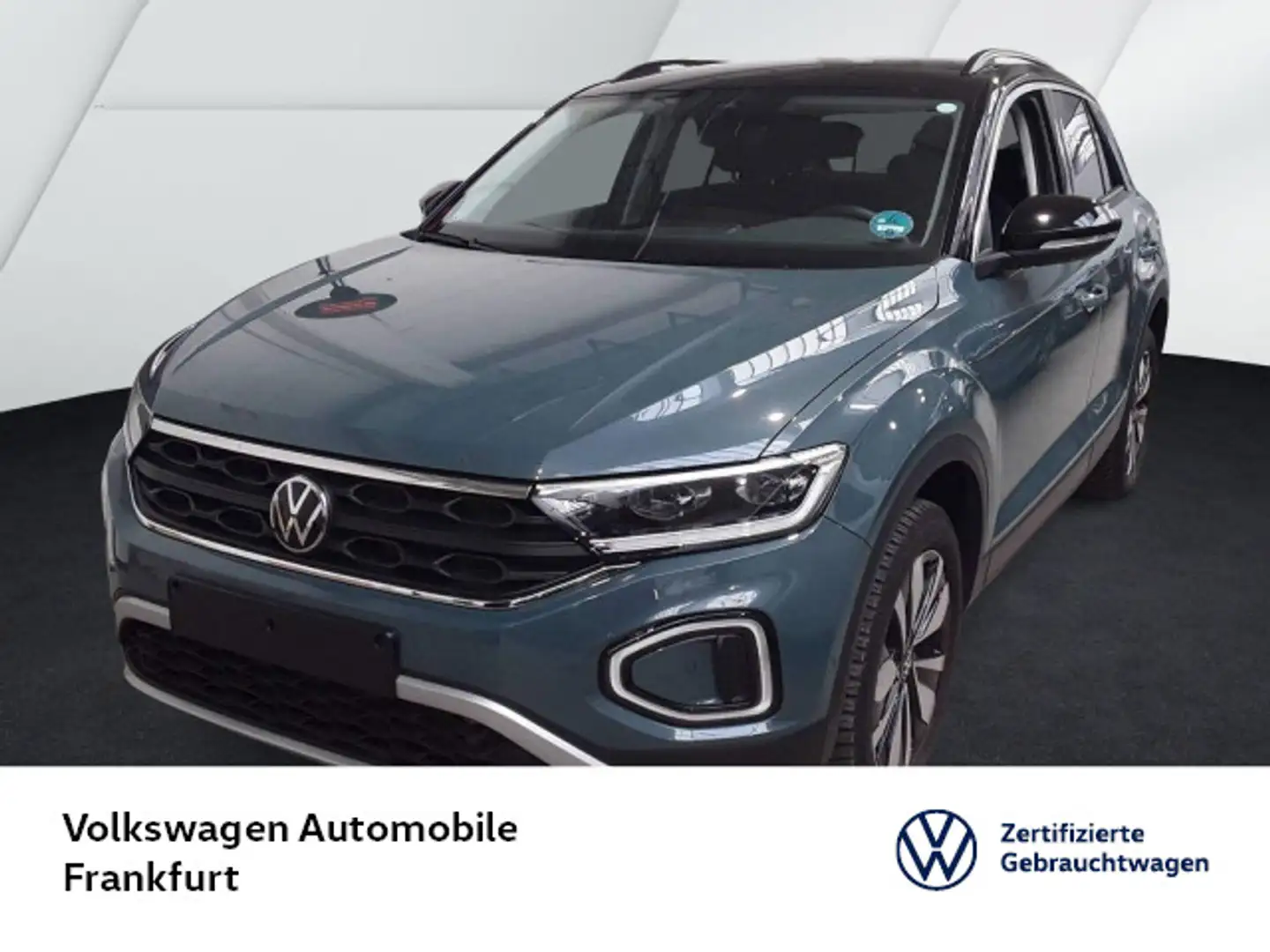 Volkswagen T-Roc 2.0 TDI DSG Goal Navi LEDPlus DAB+ FrontAs Blau - 1