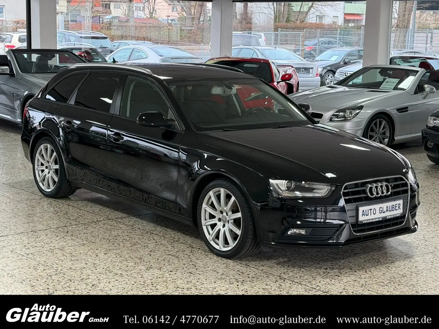 Audi A4 2.0 TDI Avant/Ambition/Xenon/Navi/PDC/SHZ/18" Noir - 1