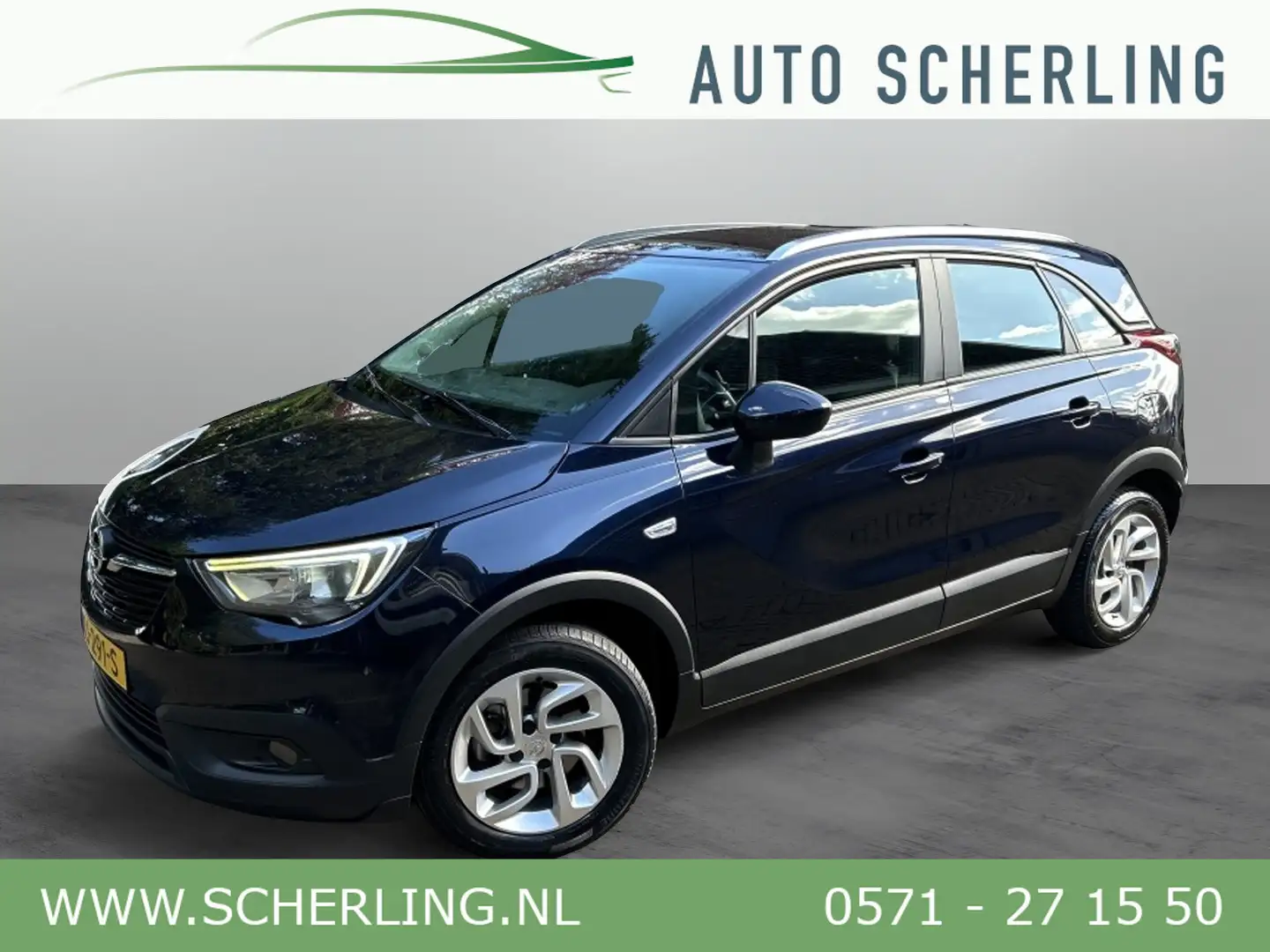 Opel Crossland X 1.2 Turbo 110pk Innovation Navi, LMV, 1e Eig. NL-a Blu/Azzurro - 1