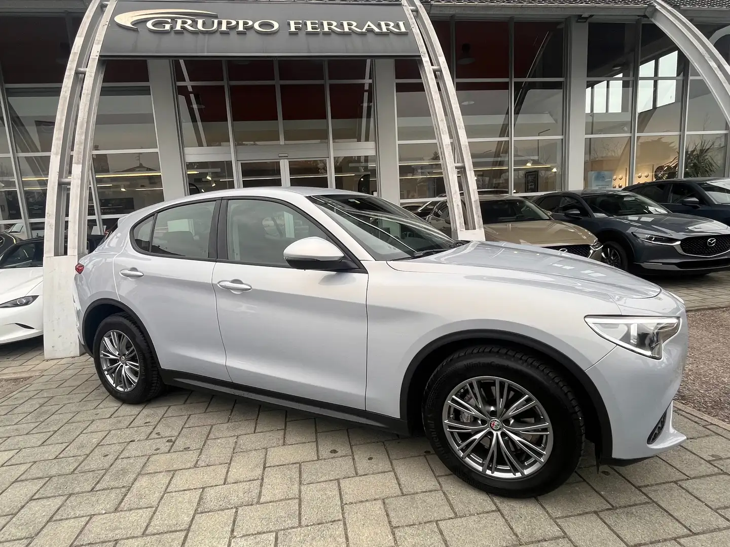 Alfa Romeo Stelvio Stelvio 2.2 t 2wd 160cv auto IVA ESPOSTA Silber - 2