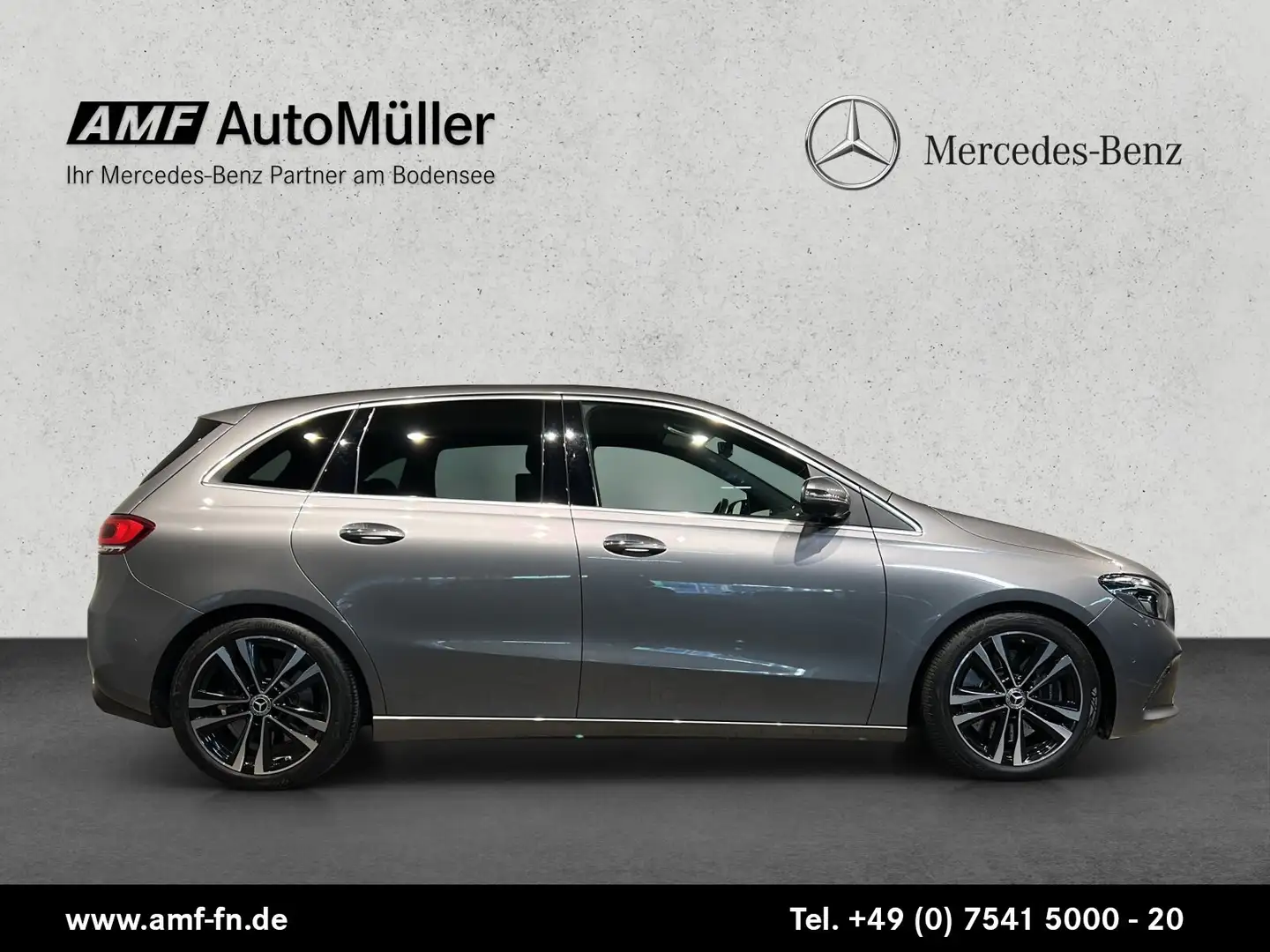 Mercedes-Benz B 220 B 220 d PROGRESSIVE AHK STDHZG 360°DISTRO Grau - 1