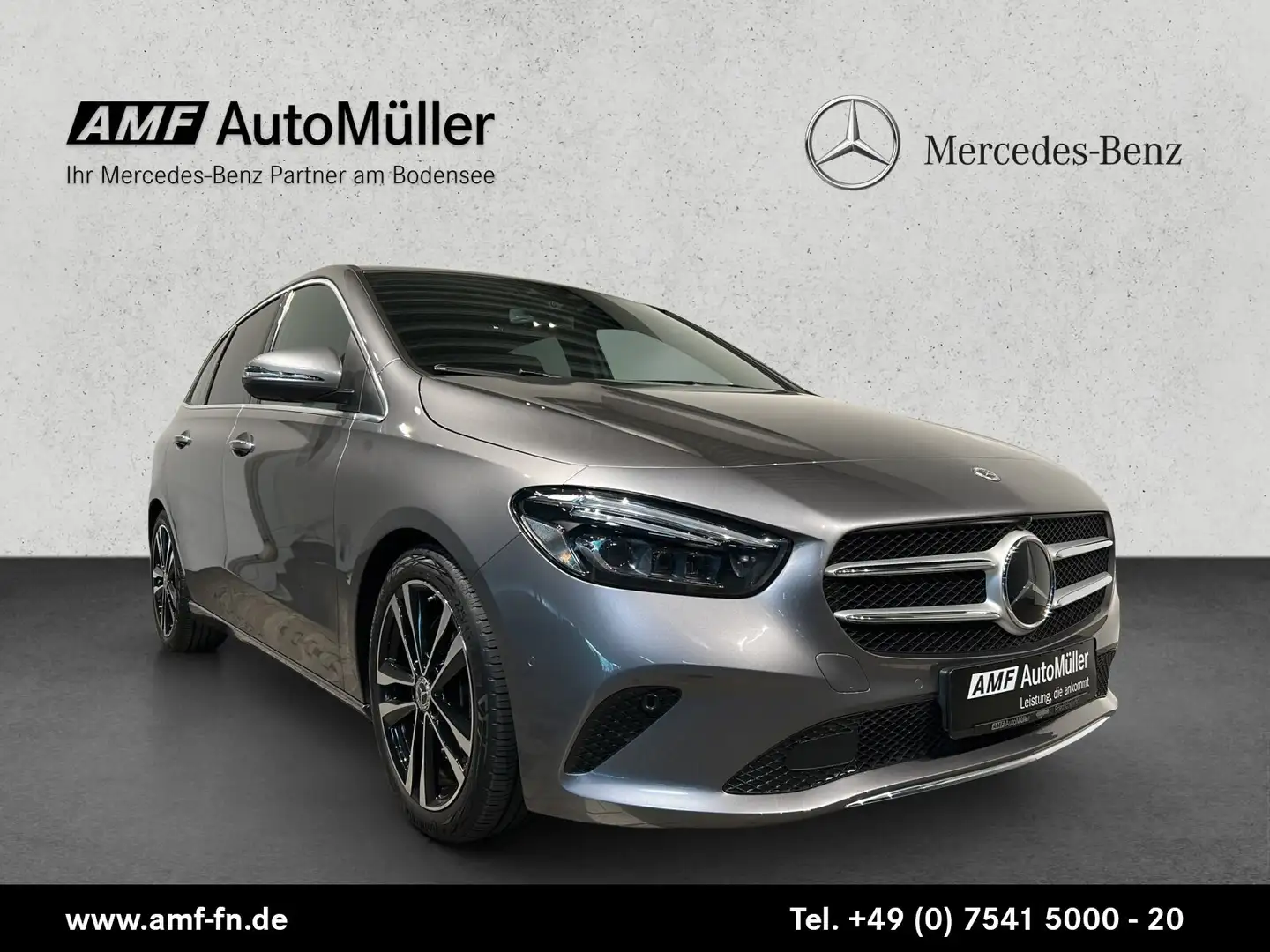 Mercedes-Benz B 220 B 220 d PROGRESSIVE AHK STDHZG 360°DISTRO Grau - 2
