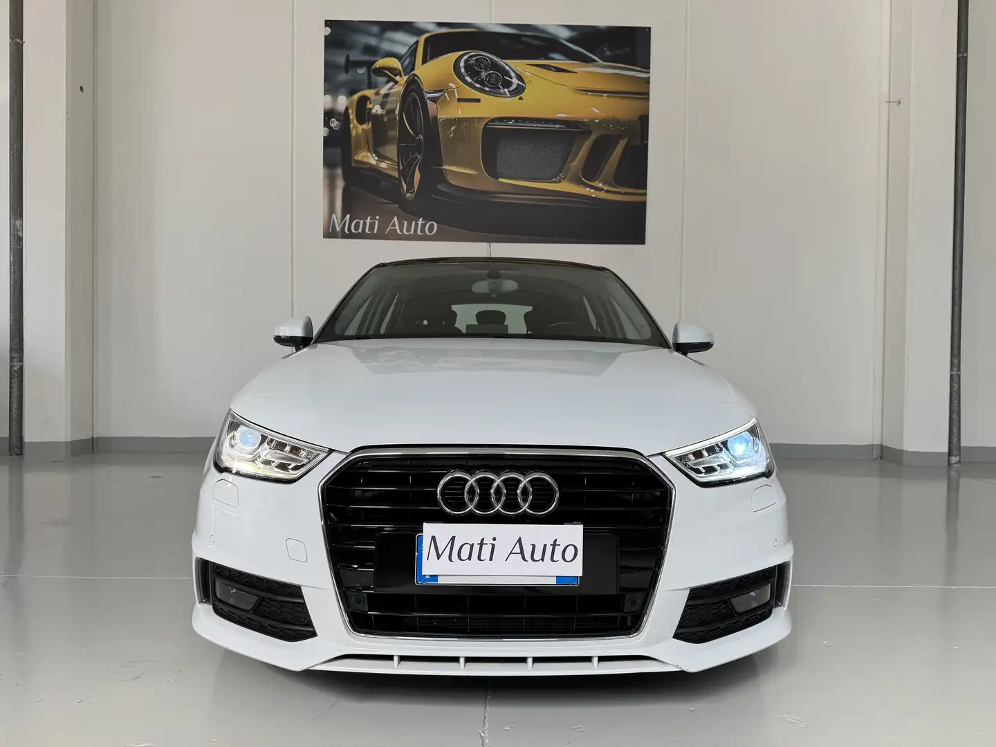 Audi A1 Sportback 1.0 tfsi ultra Admired 95cv S-LINE Bianco - 2
