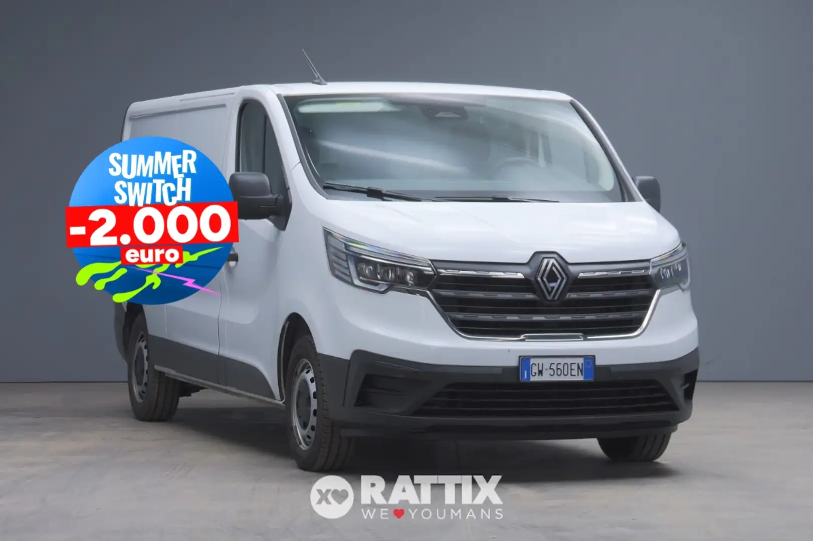 Renault Trafic T30 2.0 BlueDCI 130CV L2H1 IVA ESCLUSA Weiß - 1