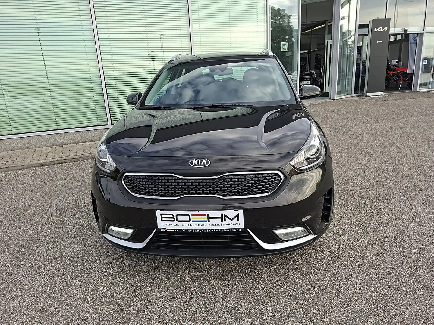 Kia Niro 1,6 GDI Hybrid Silber DCT Braun - 2
