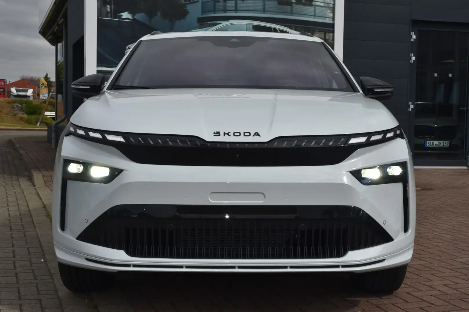 Skoda Enyaq 85, 4x4 Sportline*Matrix*AHK*Navi*P.Max Weiß - 2