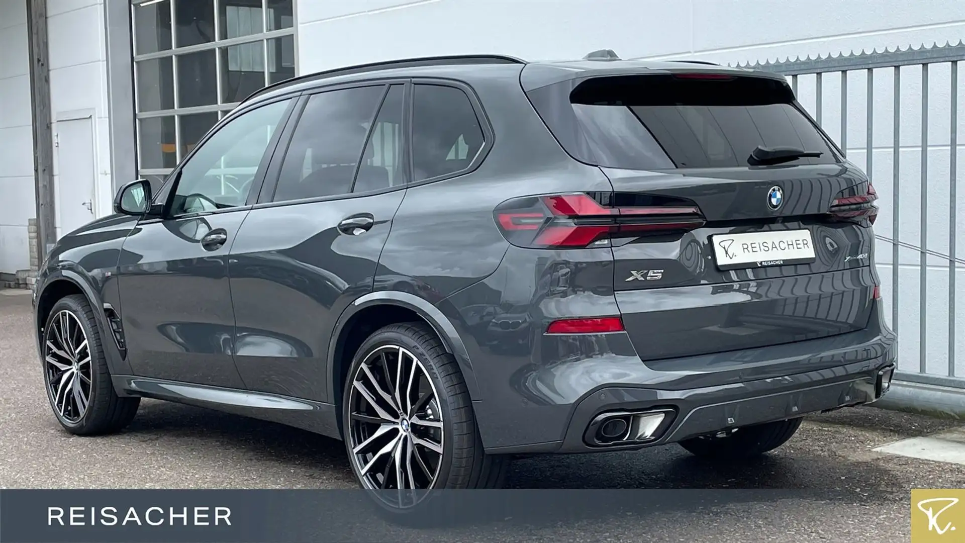 BMW X5 xDrive40d A M-Sport,M-Sport PRO,Pano,AHK,DAPr Gris - 2