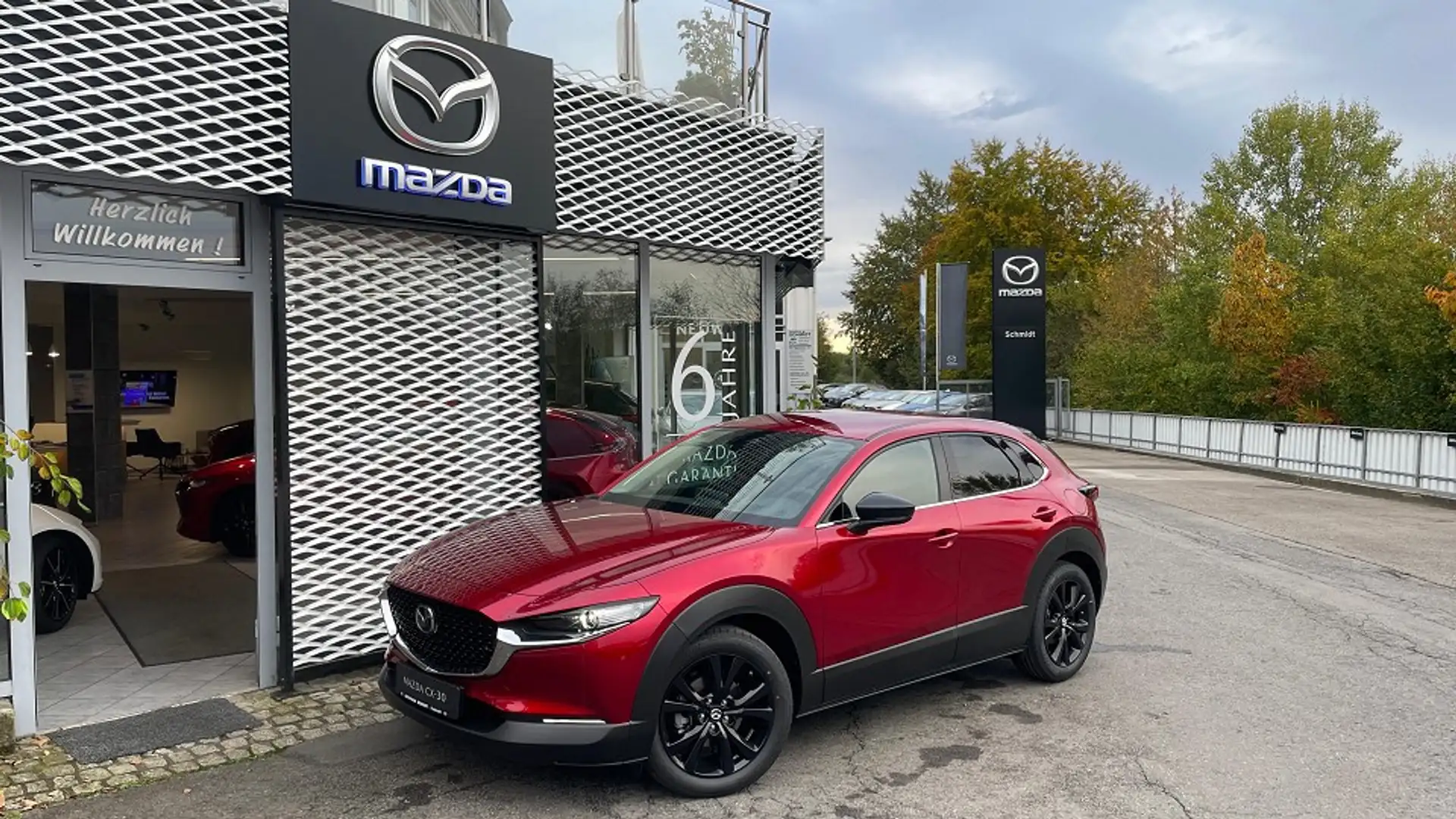 Mazda CX-30 Homura Automatik Rouge - 1