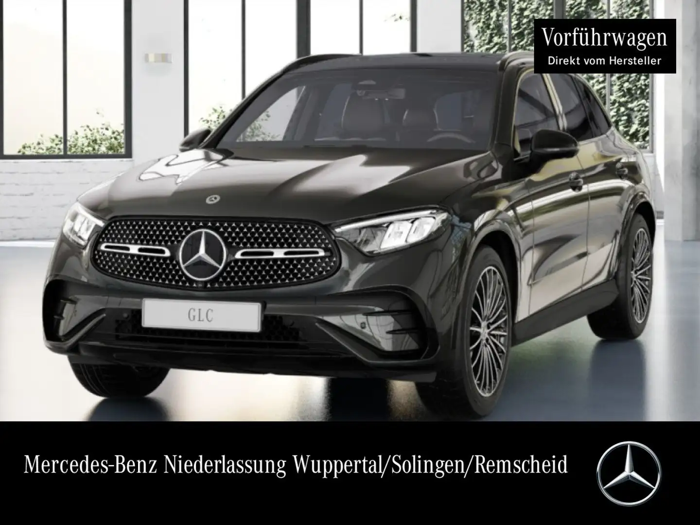 Mercedes-Benz GLC 200 4M AMG+NIGHT+PANO+360+AHK+LED+TOTW+KEYLESS Grau - 1