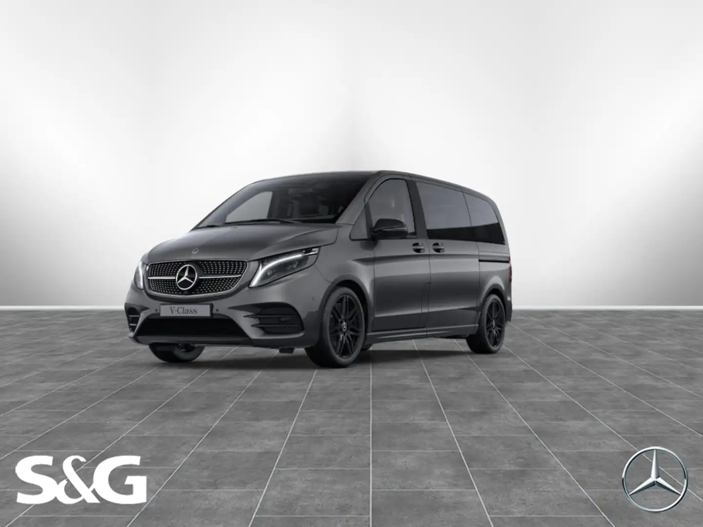 Mercedes-Benz V 300 d EDITION Kompakt AMG Grijs - 1
