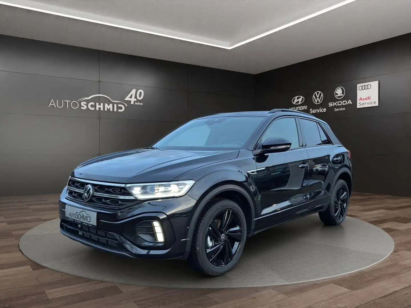 Volkswagen T-Roc R-Line 1.5 DSG BLACK STYLE NAVI RFK Schwarz - 1