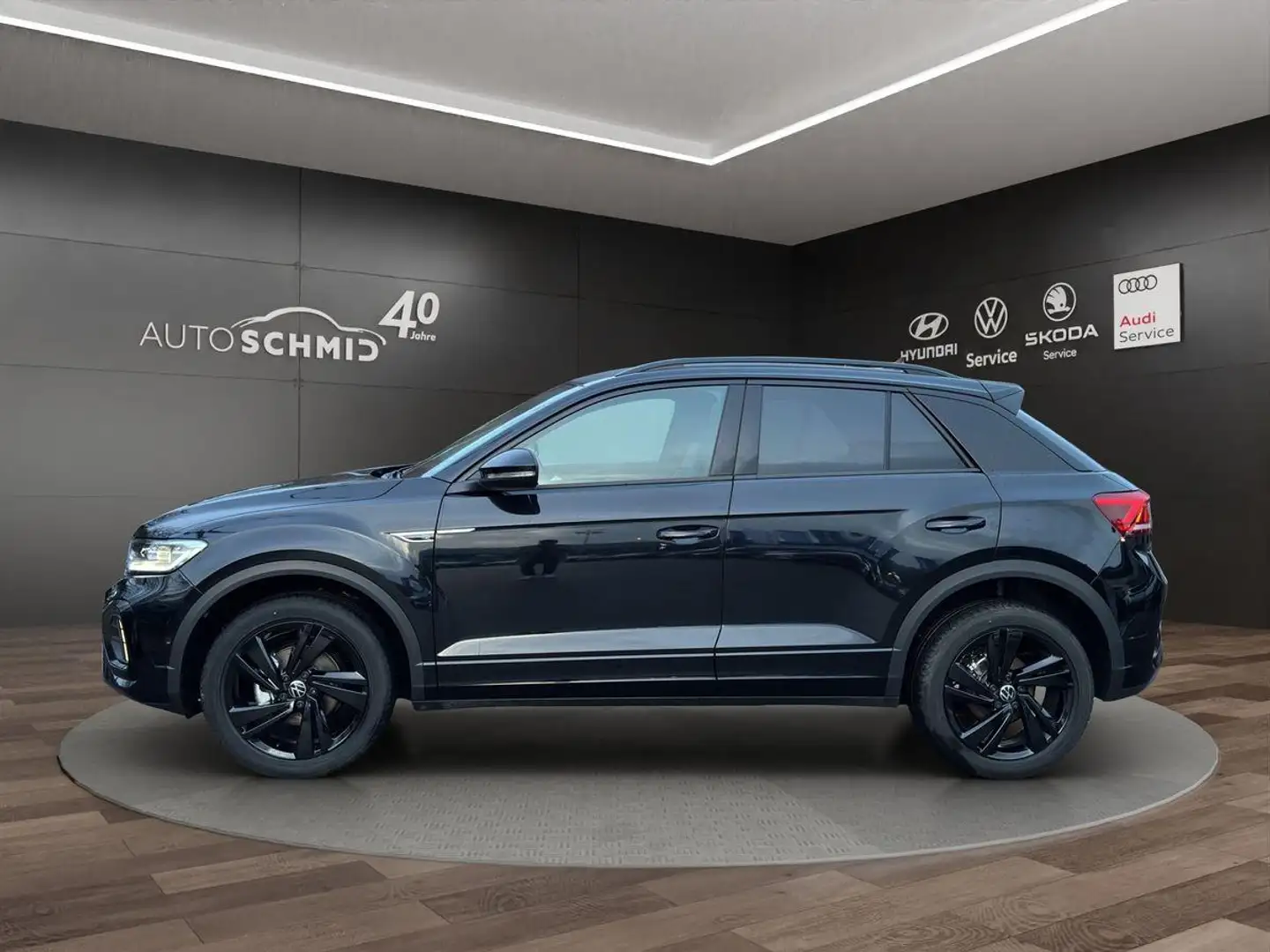 Volkswagen T-Roc R-Line 1.5 DSG BLACK STYLE NAVI RFK Schwarz - 2