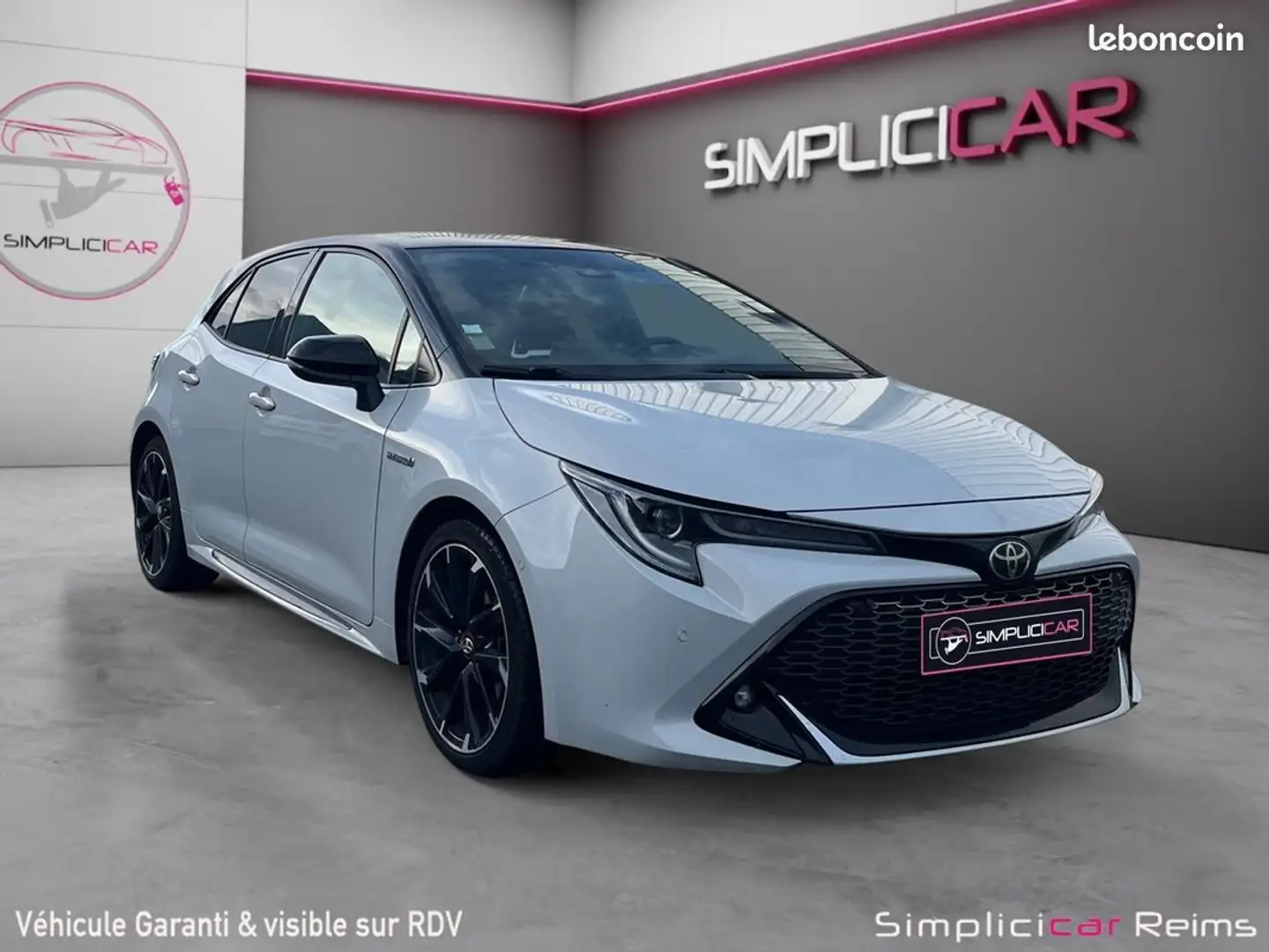 Toyota Corolla HYBRIDE MY20 184h GR Sport Garantie 12 mois Gris - 1