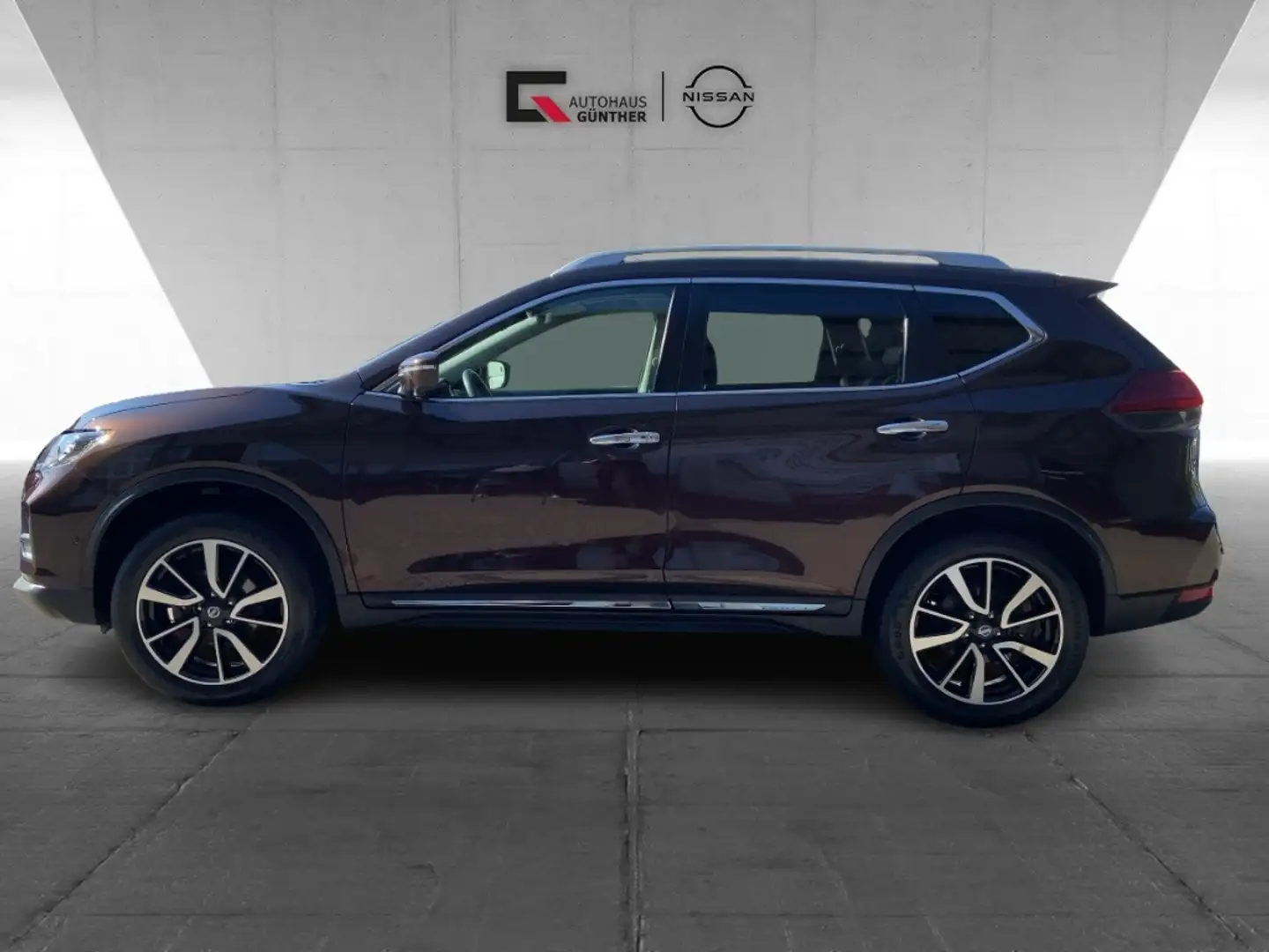 Nissan X-Trail Tekna 1.3 DIG-T DCT Glasdach 19 Zoll Brązowy - 2
