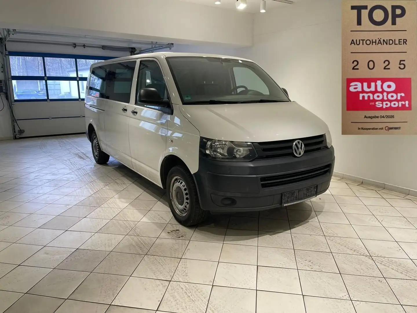 Volkswagen T5 Kombi 2.0 TDI Kombi langer Radstand AHK Blanco - 1