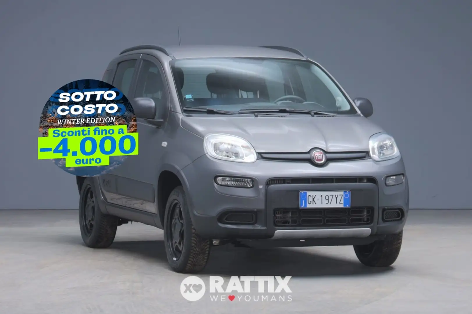Fiat Panda 0.9 t.air t. 85CV Wild 4x4 Gri - 1