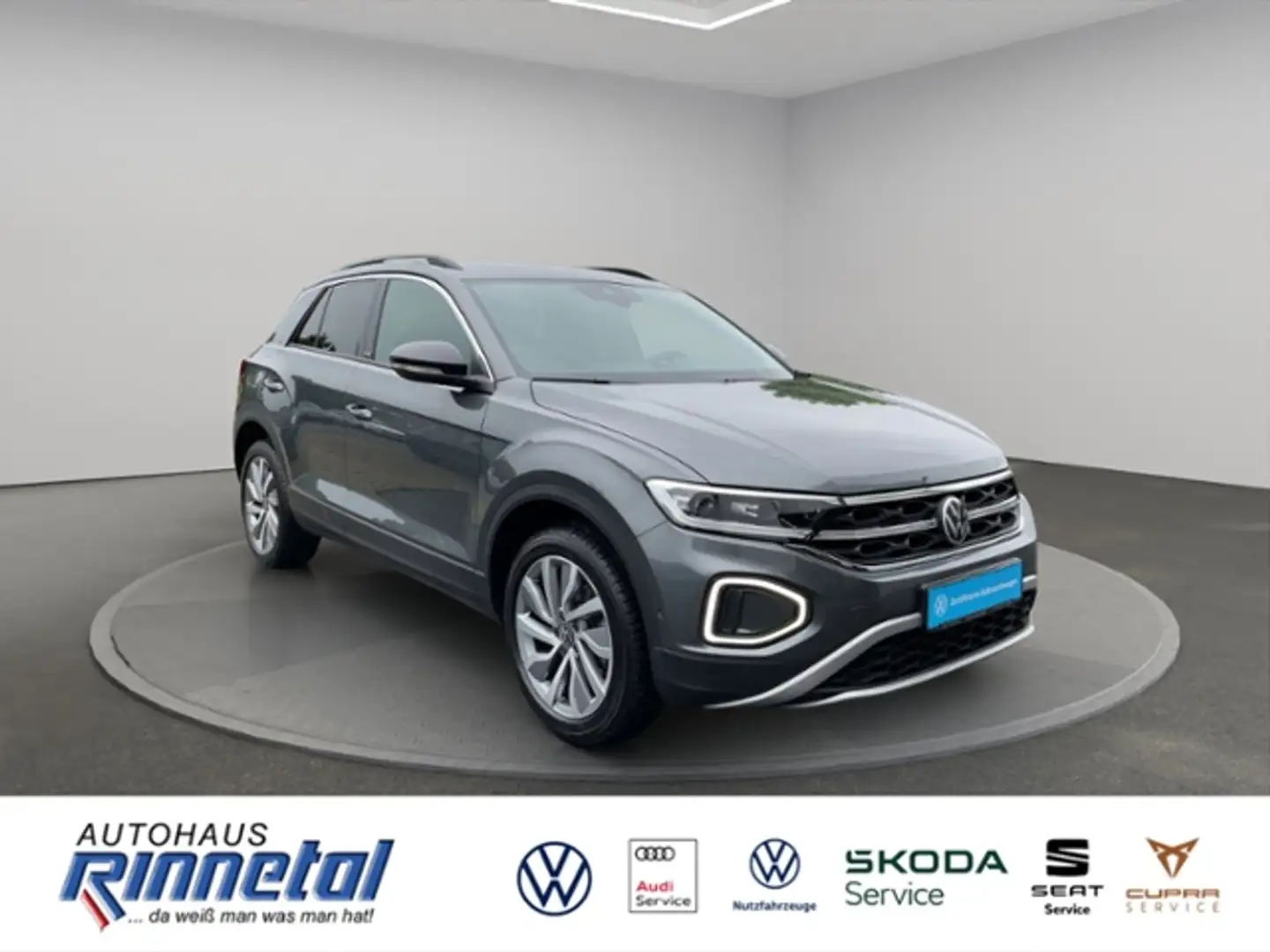 Volkswagen T-Roc 2.0 TDI DSG Move NAVI+MATRIX LED+ACC+KLIMAAUT+SIT Grau - 2