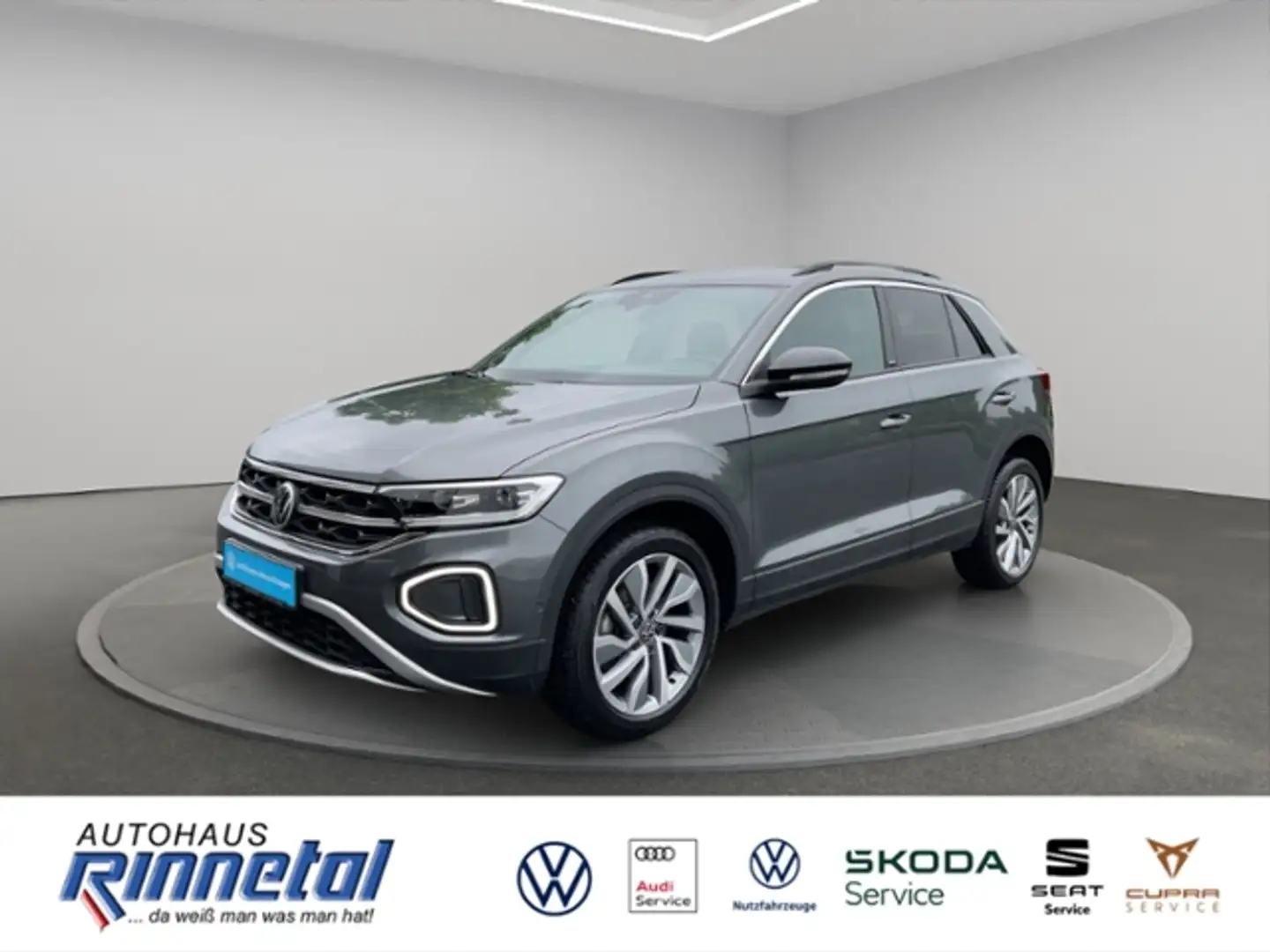 Volkswagen T-Roc 2.0 TDI DSG Move NAVI+MATRIX LED+ACC+KLIMAAUT+SIT Grau - 1