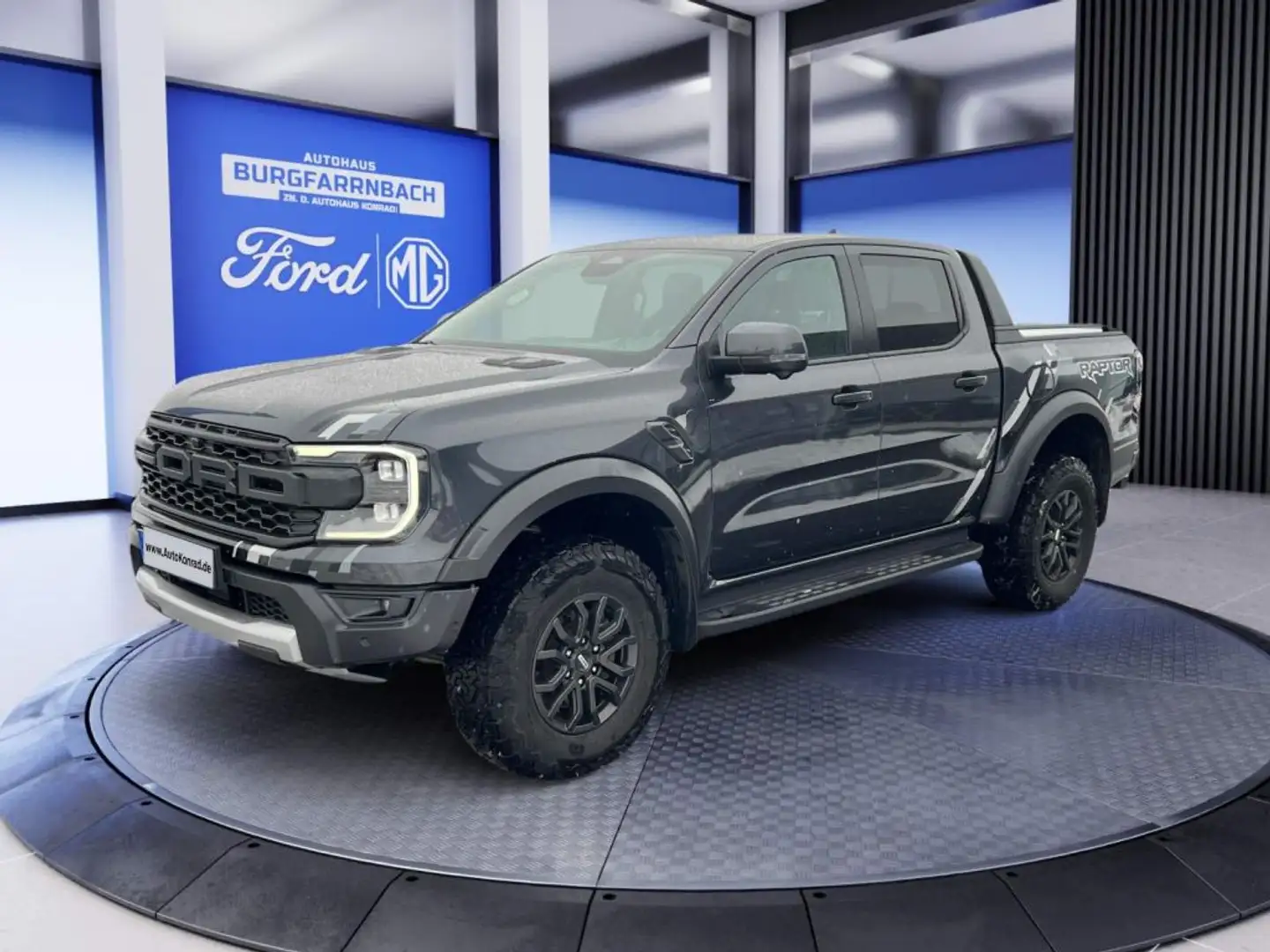 Ford Ranger Raptor 2,0 l EcoBlue Doka Autm. *Standheizung* Gris - 1