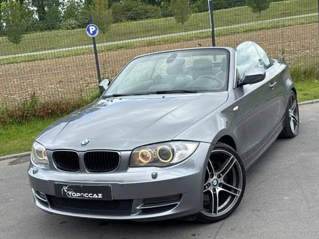 BMW 123 CABRIOLET (E88) 123D 204CH SPORT DESIGN * 132.000KM * CUIR* GPS * XENON