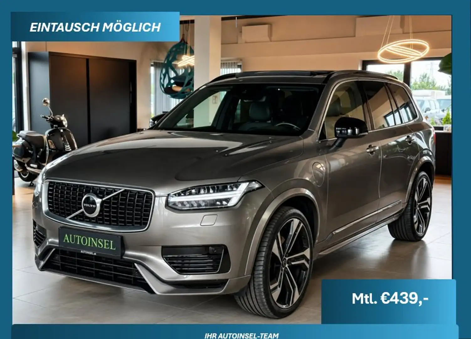 Volvo XC90 R Design Plug-In Hybrid 7 Sitze-Head-Up-Panorama Grau - 1