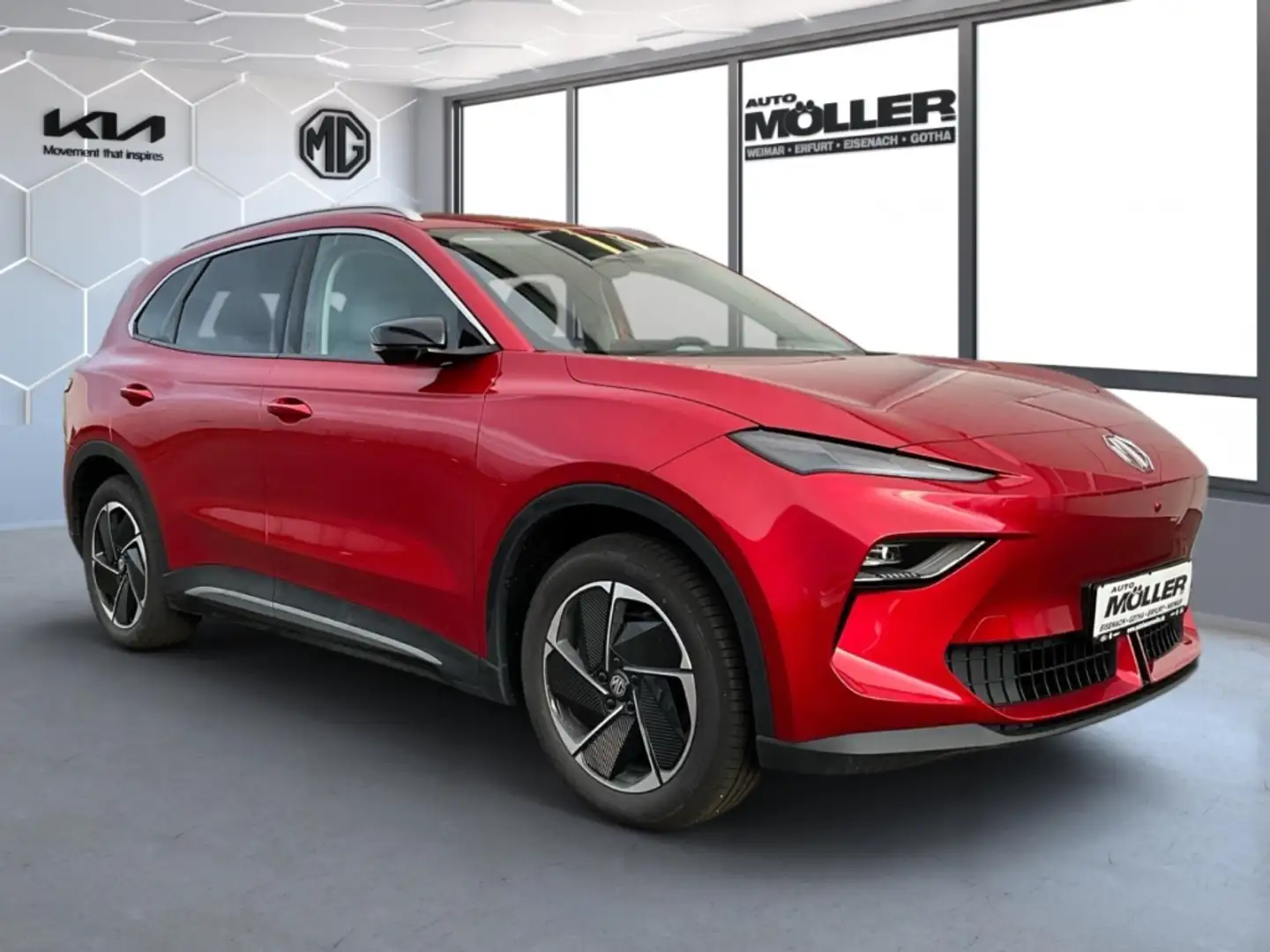MG MGS5 EV Luxury Long Range Navi Leder 360°LED WP Rot - 2