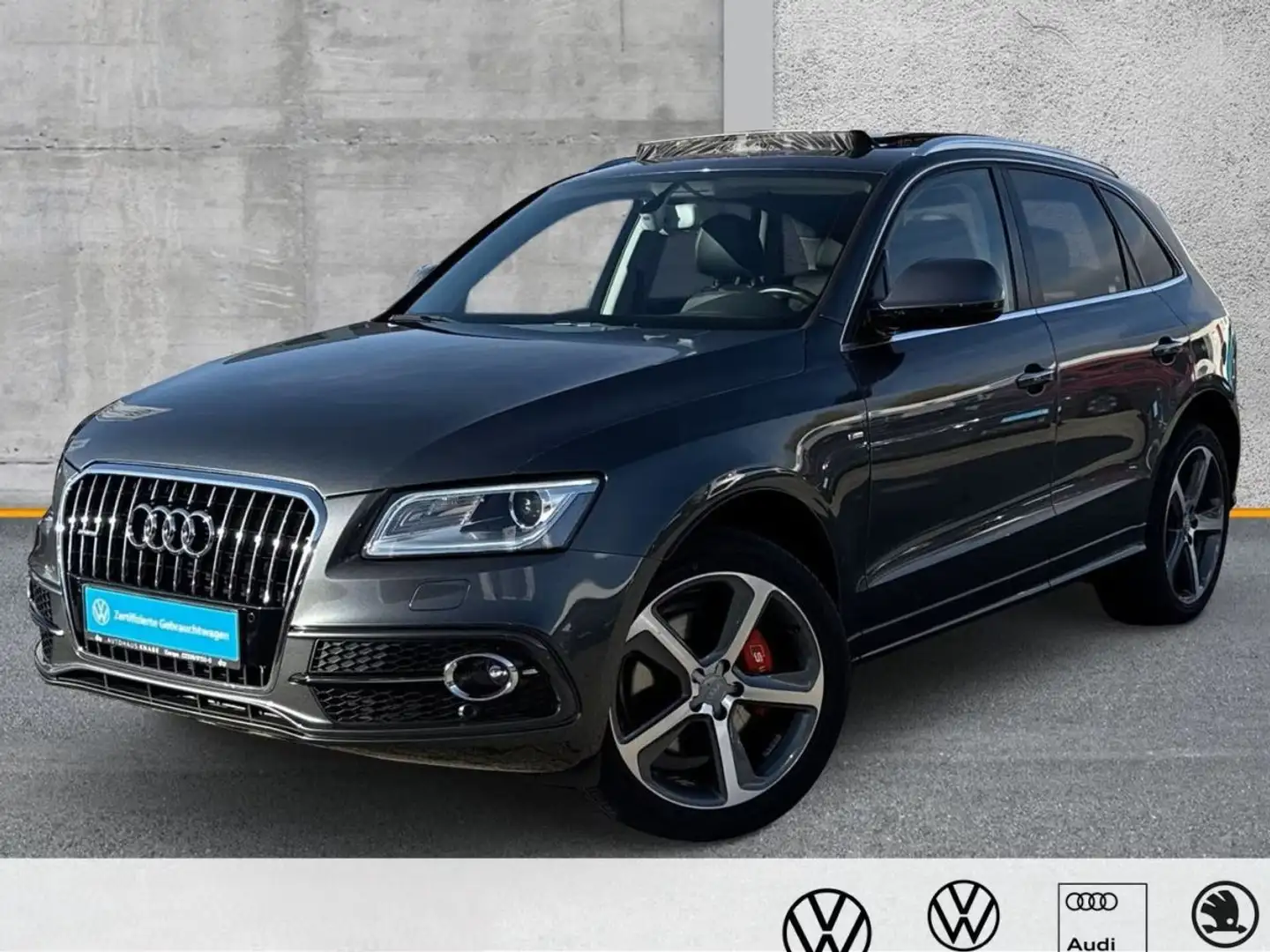 Audi Q5 3.0 TFSI 272Ch S line XENON PANO B&O CUIR MÉMOIRE CAMERA GARANTIE / 38 Gris - 1