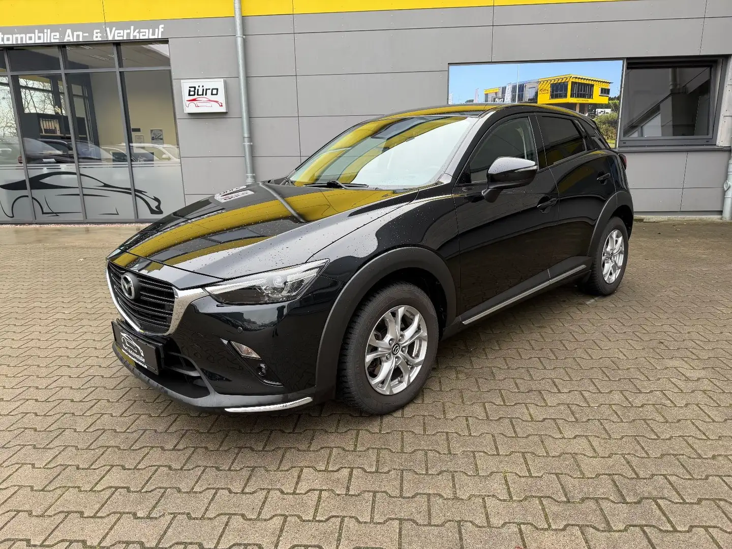 Mazda CX-3 Sports-Line/HEAD UP/AUTOMATIK/LEDER/NAVI Schwarz - 2