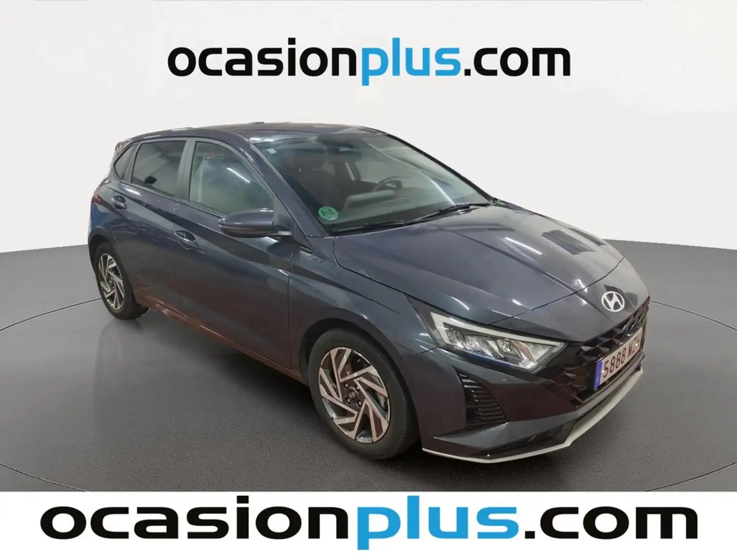 Hyundai i20 1.0 TGDI Klass 100 Gris - 2