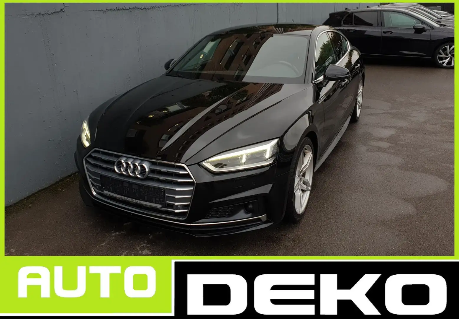 Audi A5 40 TDI S tronic 3 x S line Matrix/Navi+/ACC Чёрный - 1