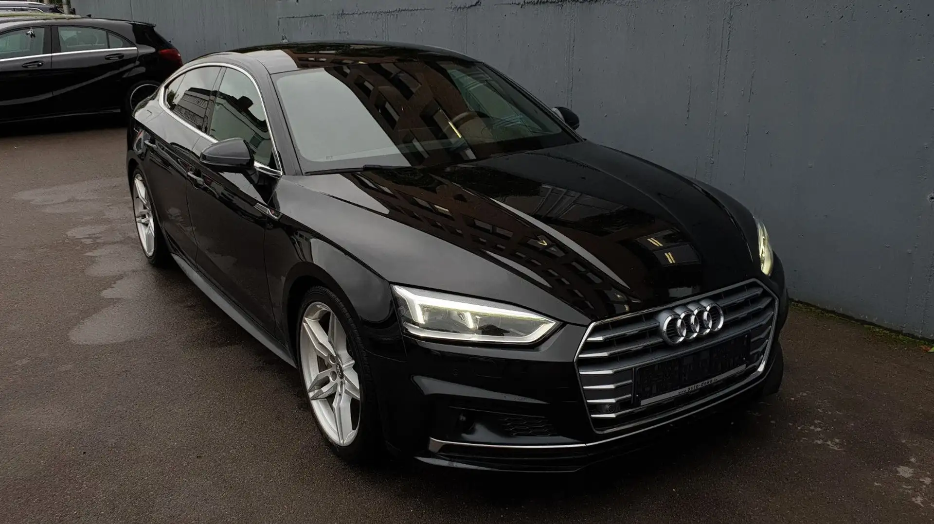 Audi A5 40 TDI S tronic 3 x S line Matrix/Navi+/ACC Чёрный - 2