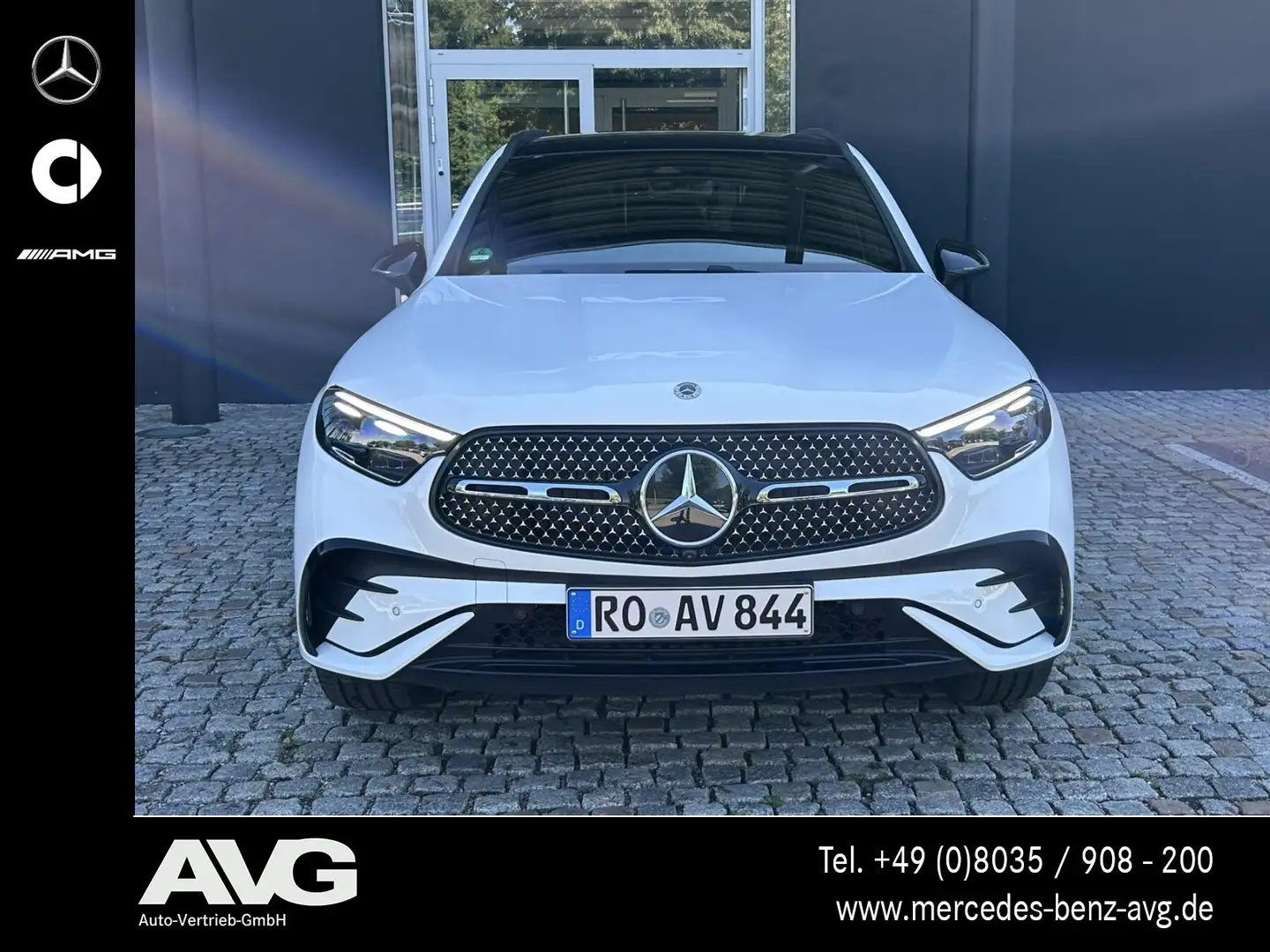 Mercedes-Benz GLC 220 GLC 220 d 4M Edition AMG Pano AHK DIGITAL 360° Weiß - 2