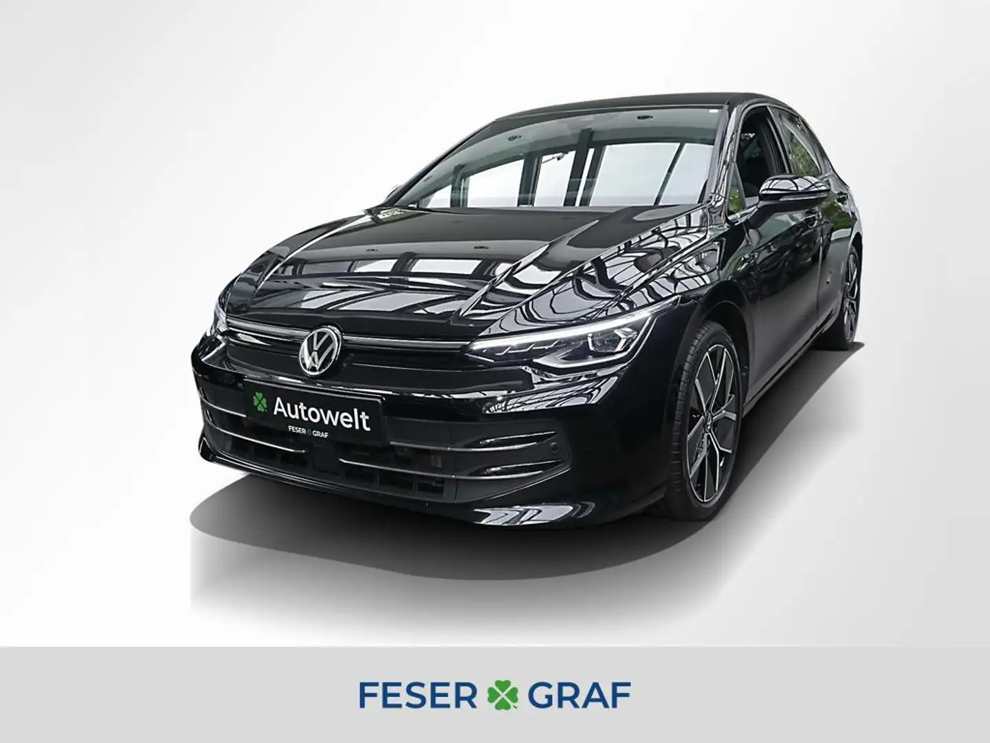 Volkswagen Golf VIII Style 1.5 eTSI, PANO, KESSY, NAVI Schwarz - 1