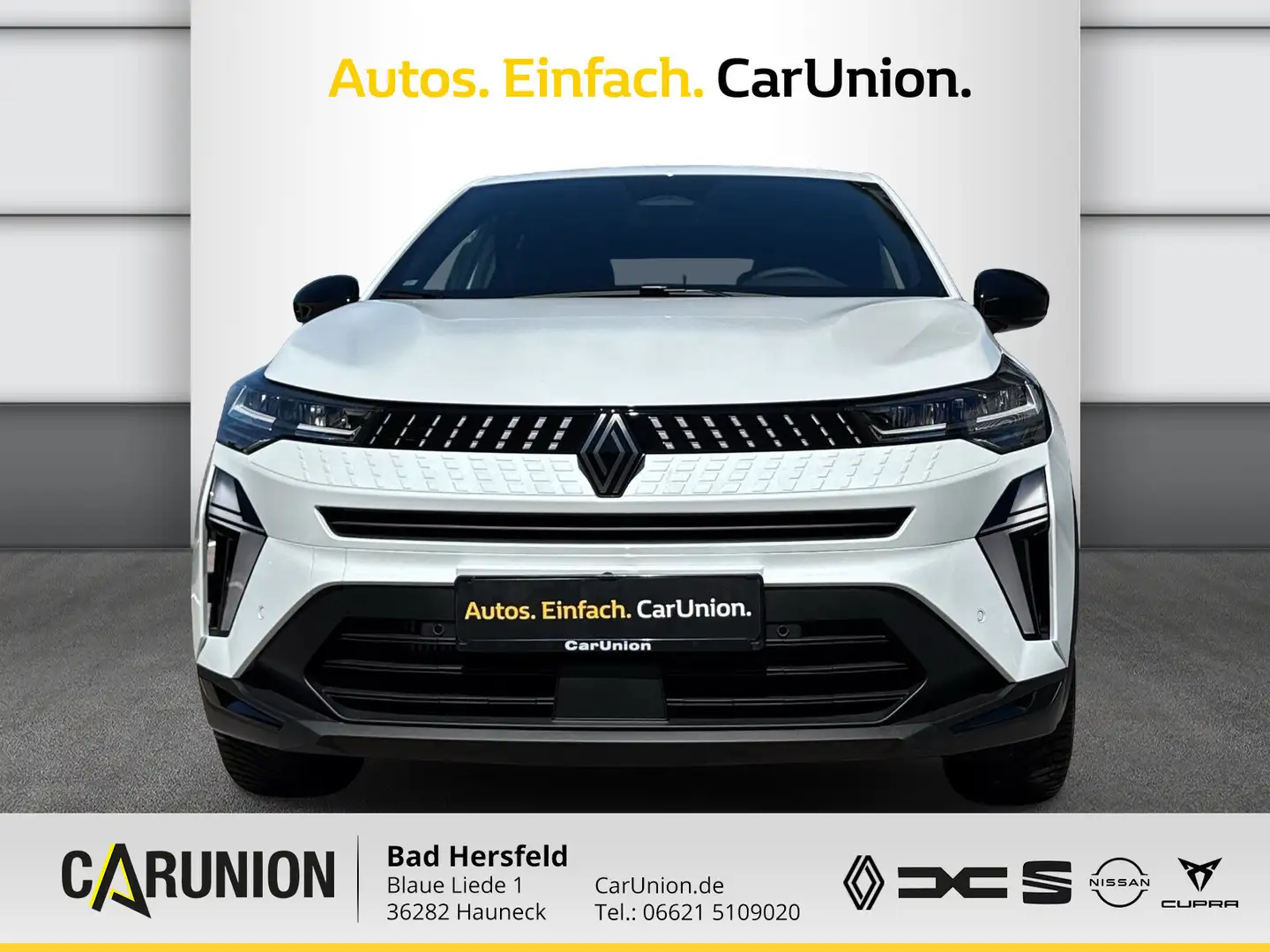 Renault Captur Techno Mild Hybrid 140 Navi/RFK/Sitzh. Weiß - 2