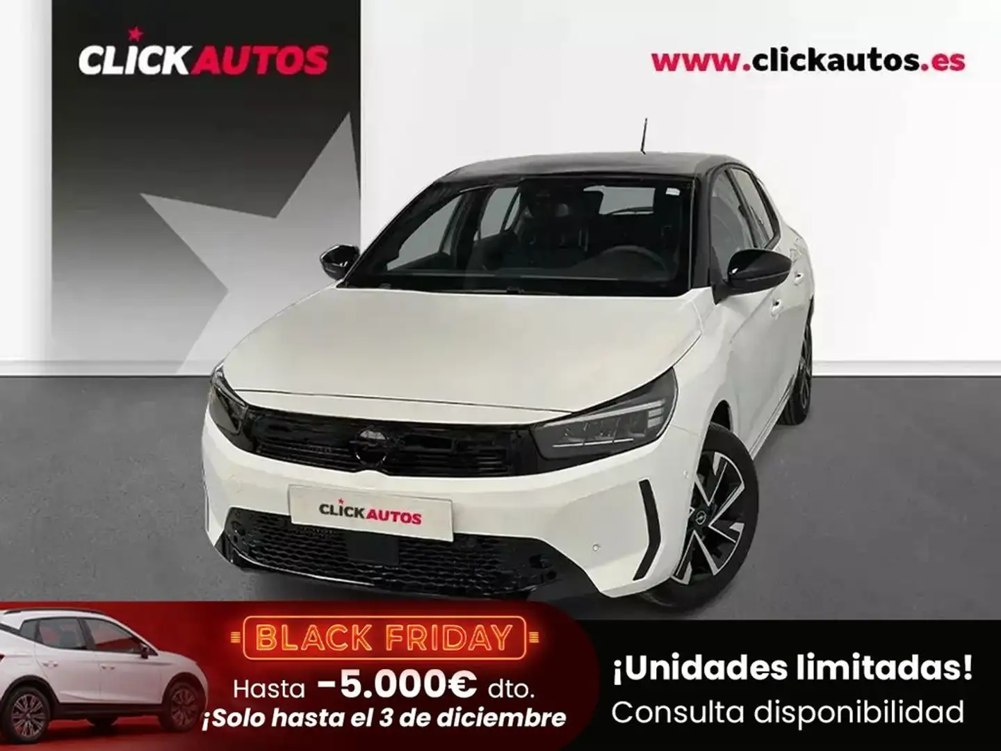 Opel Corsa 1.2 XHL 100CV GS Blanc - 1