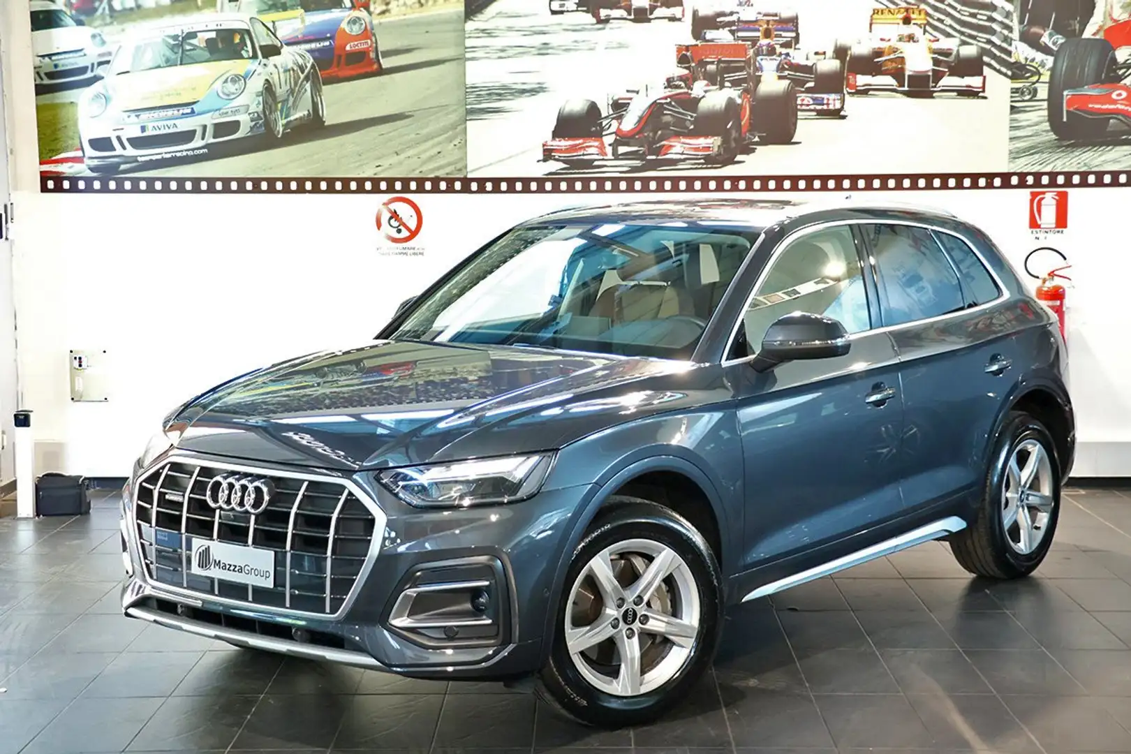 Audi Q5 40 TDI Quattro S-Tronic Bus. Advanced - PELLE/360 Grigio - 1