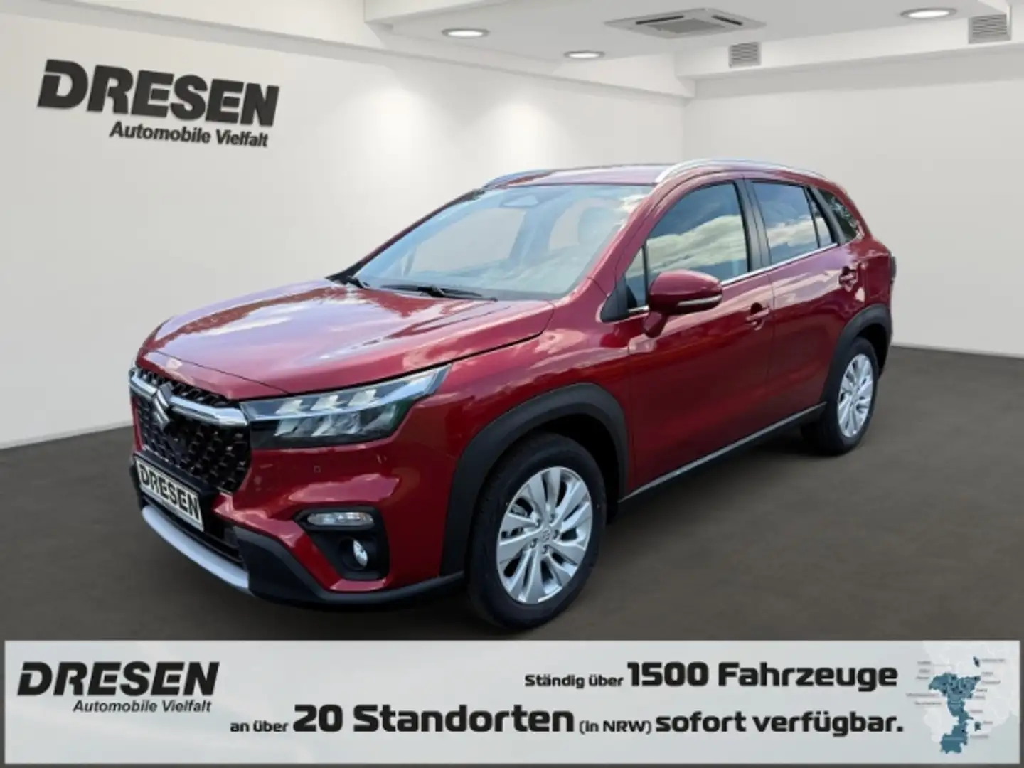 Suzuki SX4 S-Cross 4x4 Comfort 1.4 Allgrip Rückfahrkamera+Navi+SHZ Rot - 1