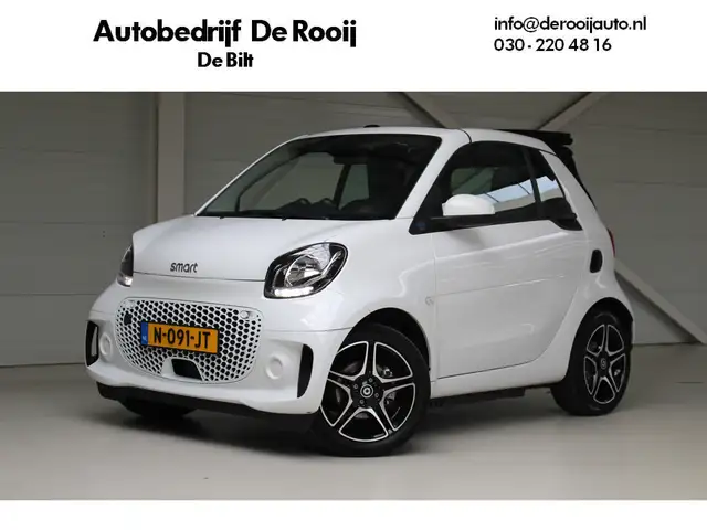 smart forTwo cabrio EQ Comfort 18 kWh | Airco | PDC - A |