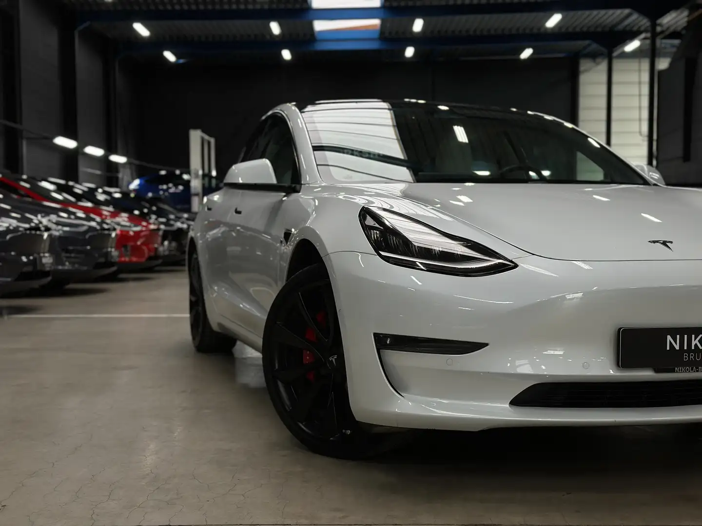 Tesla Model 3 PERFORMANCE  - WHITE INTERIOR - 20" WHEELS Blanc - 2