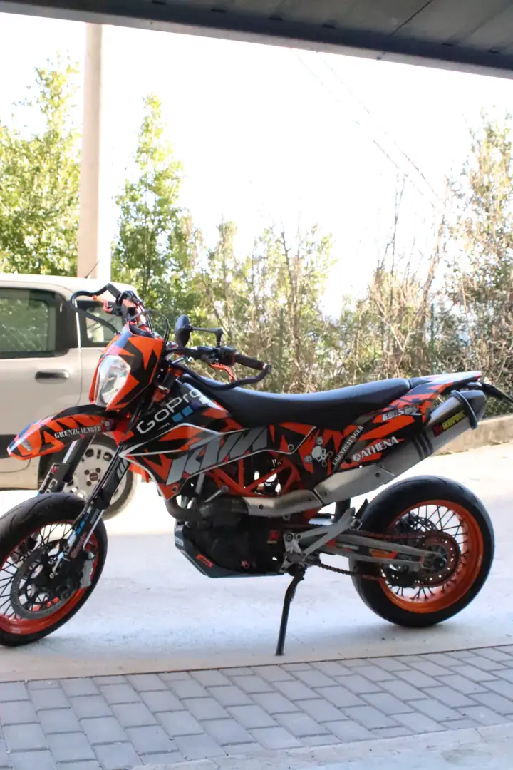 KTM 690 SMC R Depo a libretto Orange - 2