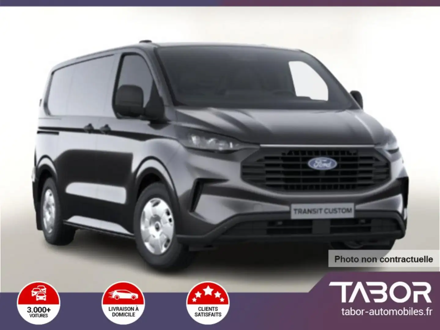 Ford Transit Custom TDCI 136 Trend 320 L1 Cam Gris - 1