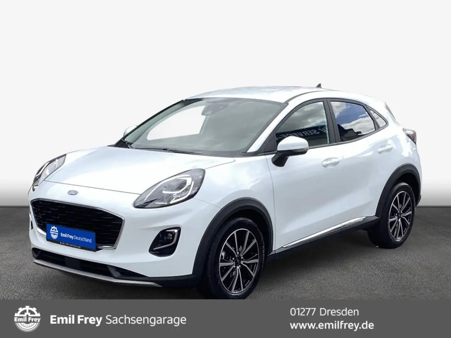 Ford Puma 1.0 EB Hybrid TITANIUM DESIGN Winterpaket Weiß - 1