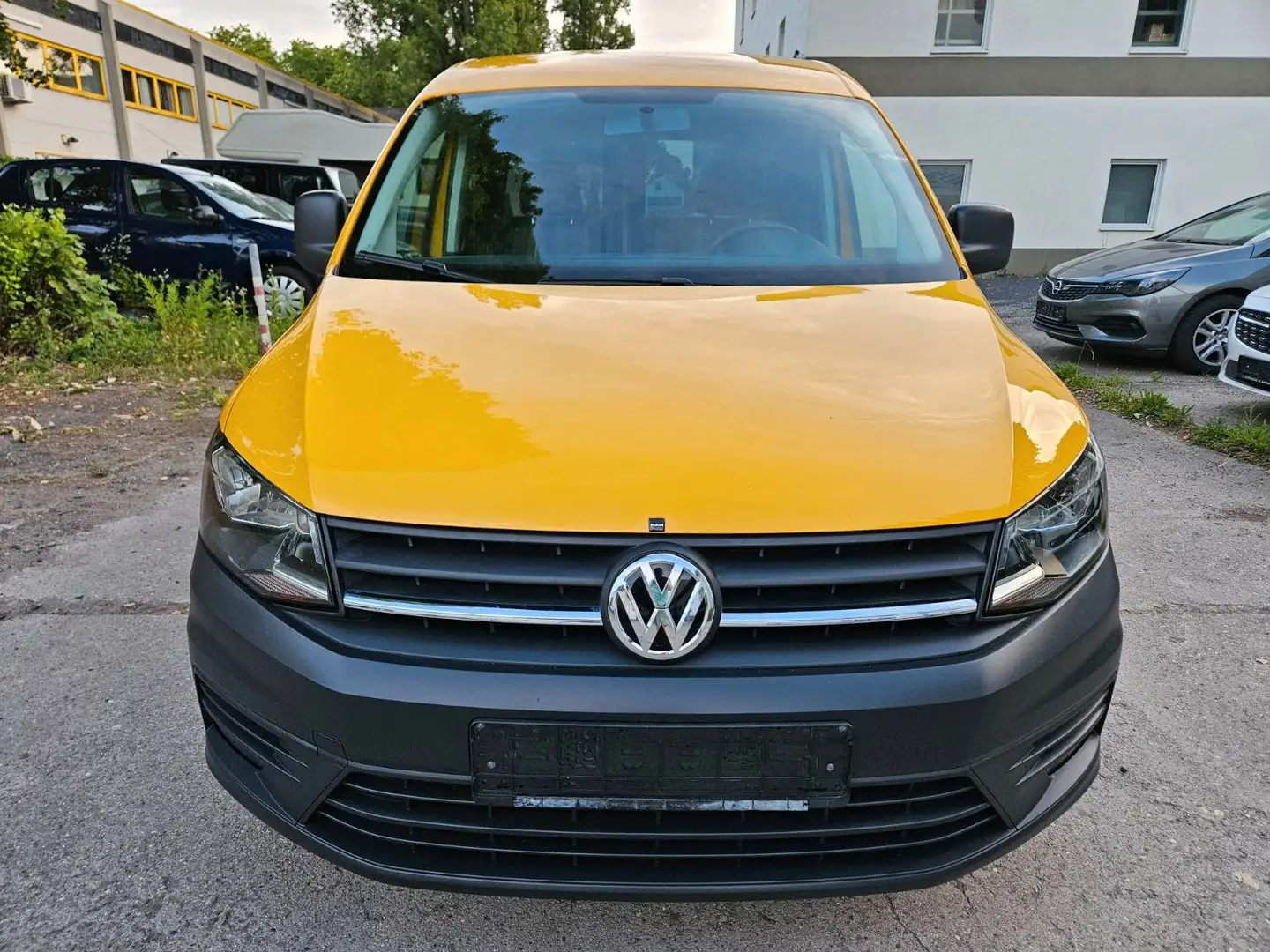 Volkswagen Caddy 2.0 TDI Kasten BMT *Klimaautomatik*1.Hand* Jaune - 2