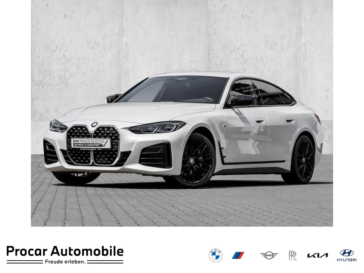 BMW 430 i M SPORT+H/K+LASER+DA PROF+360° Weiß - 1