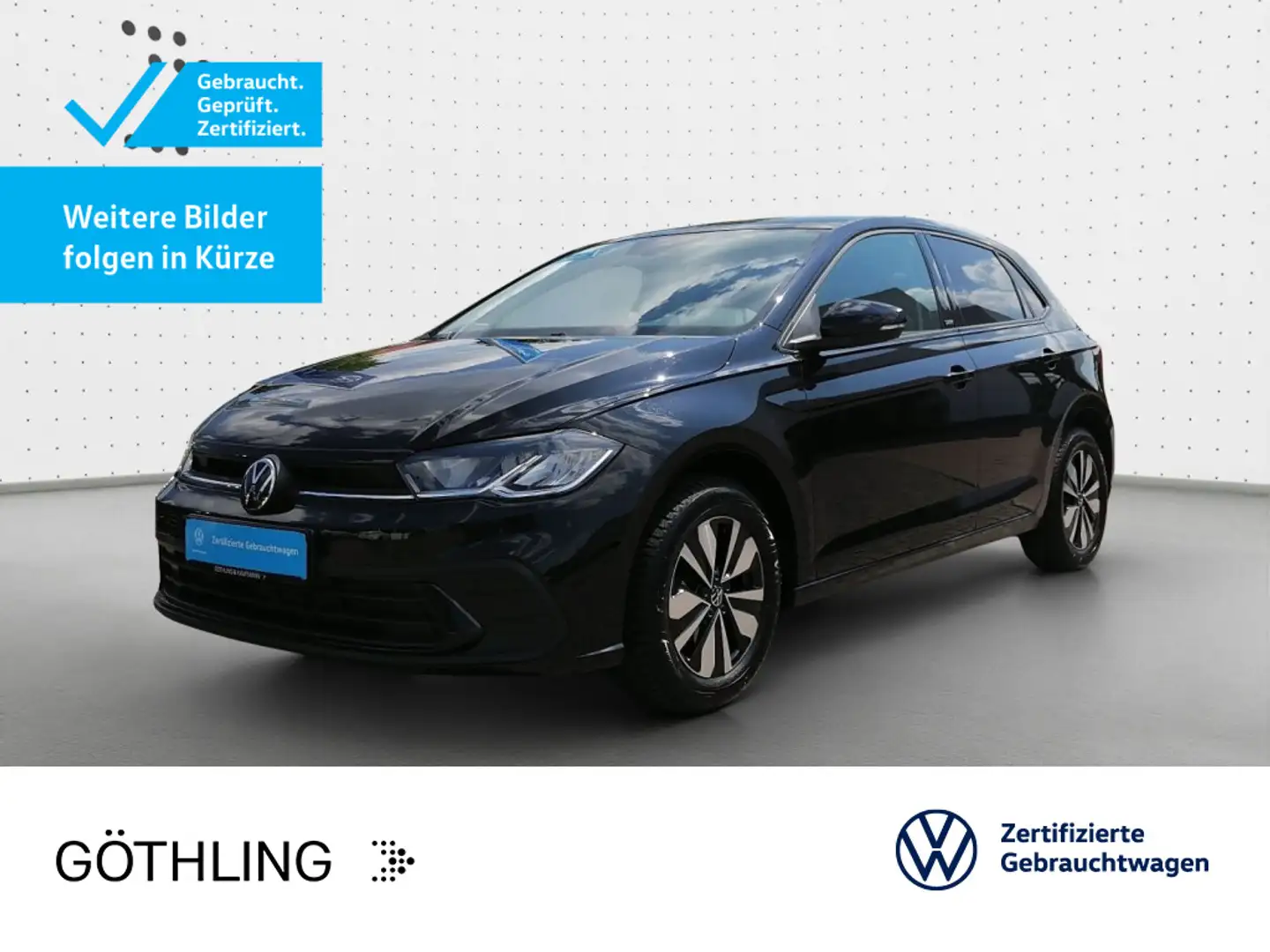 Volkswagen Polo MOVE TSI 70kW*AHK*KAMERA*LED*NAVI*KLIMA*SHZ Schwarz - 1