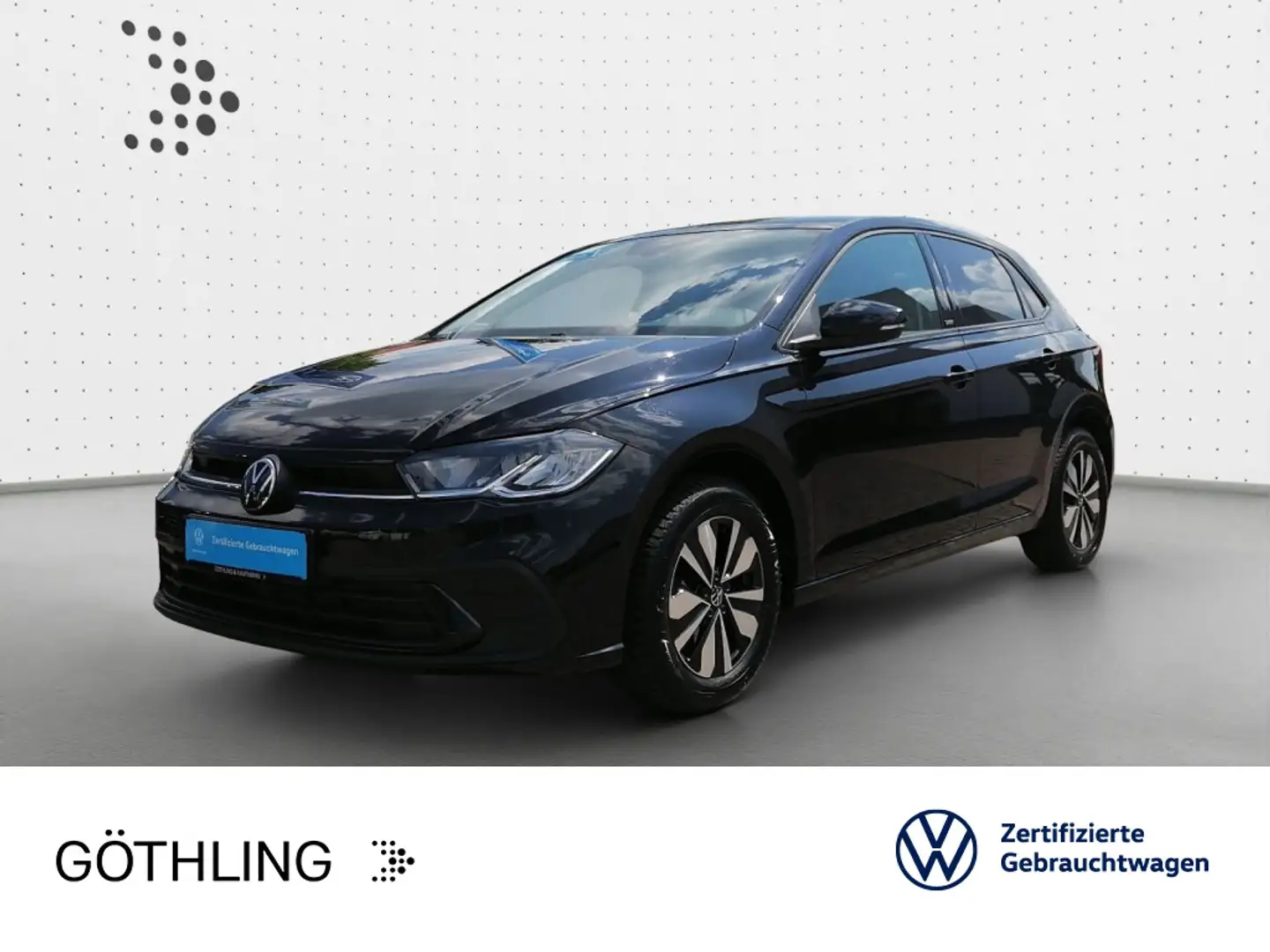 Volkswagen Polo MOVE TSI 70kW*AHK*KAMERA*LED*NAVI*KLIMA*SHZ Zwart - 1