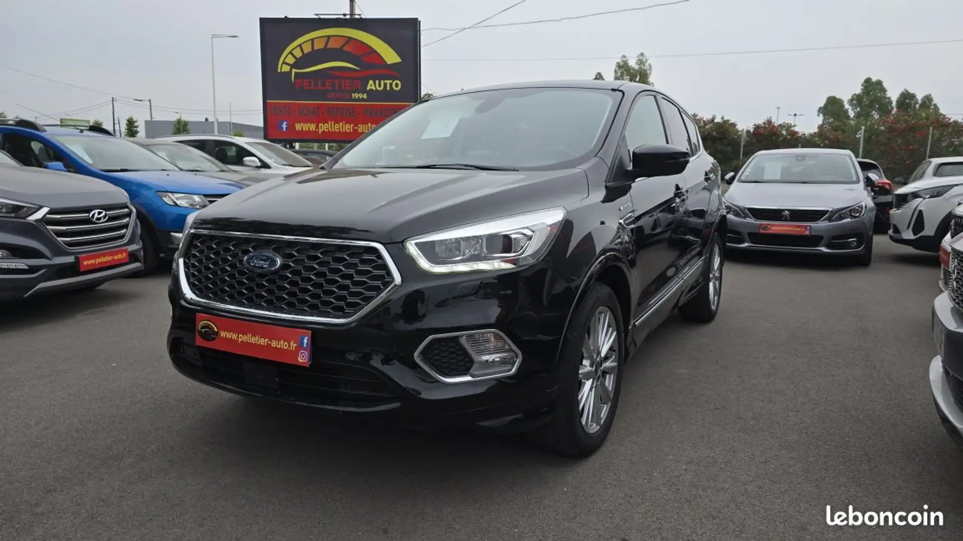 Ford Kuga 2.0 TDCi 150 SetS 4x2 BVM6 VIGNALE Noir - 1